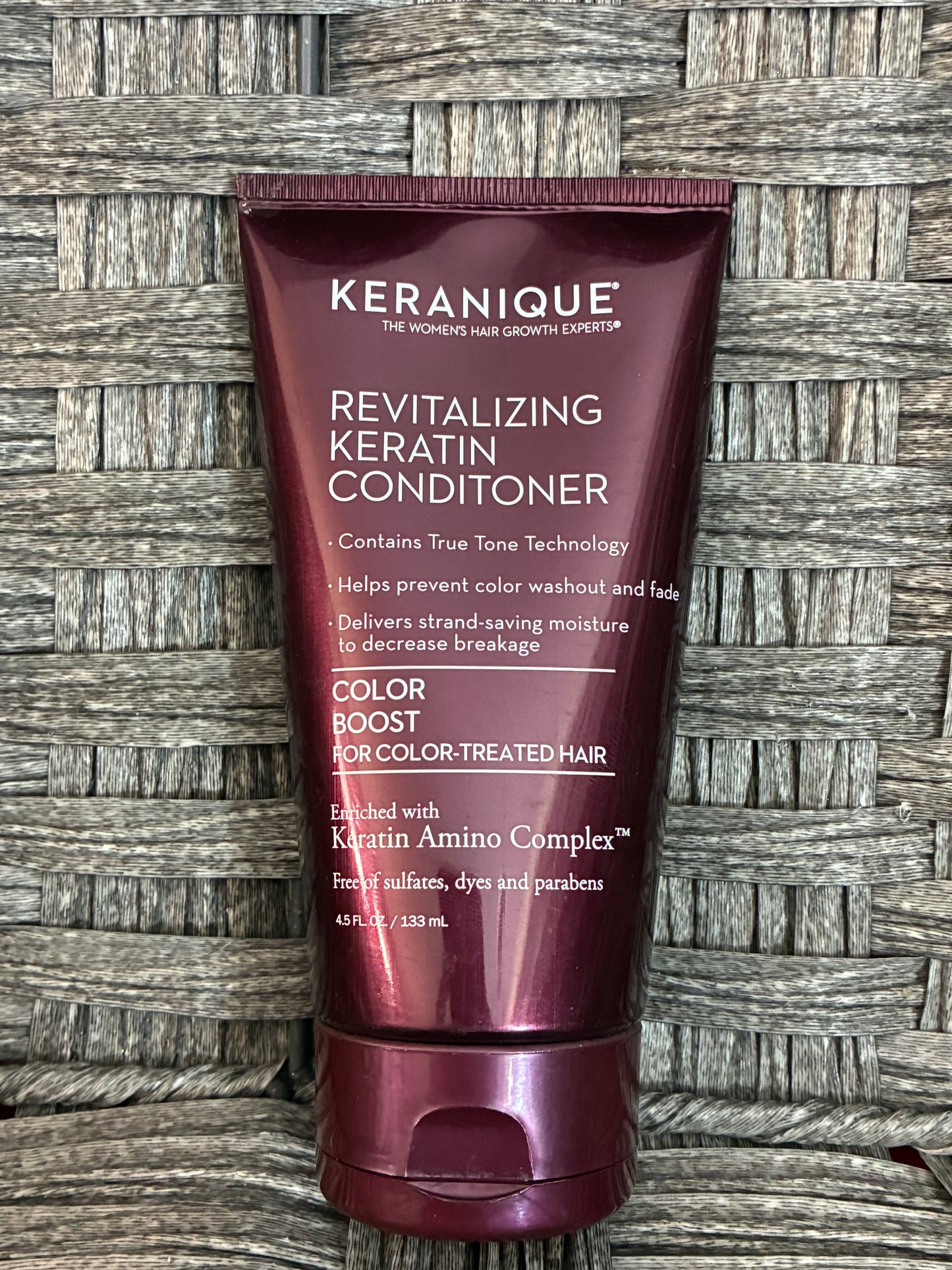 KERANIQUE REVITALIZING KERATIN CONDITIONER COLOR BOOST 4.5FL OZ