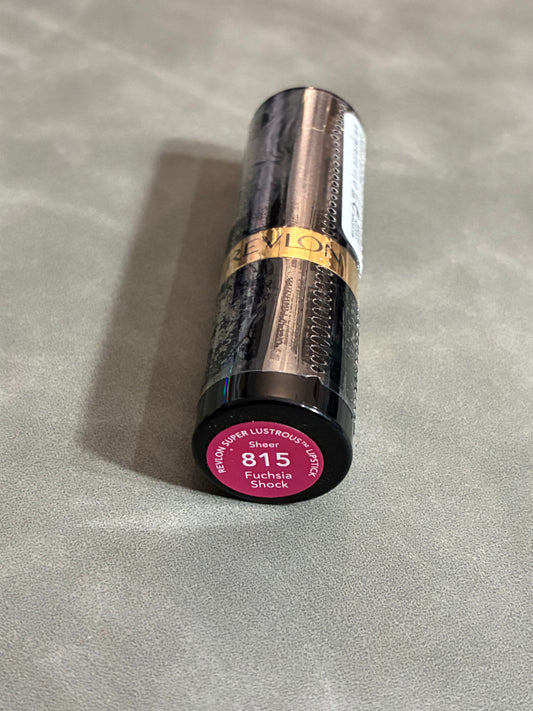 REVOLUTION SUPER LUSTROUS SHEER LIPSTICK - 815 FUCHSIA SHOCK