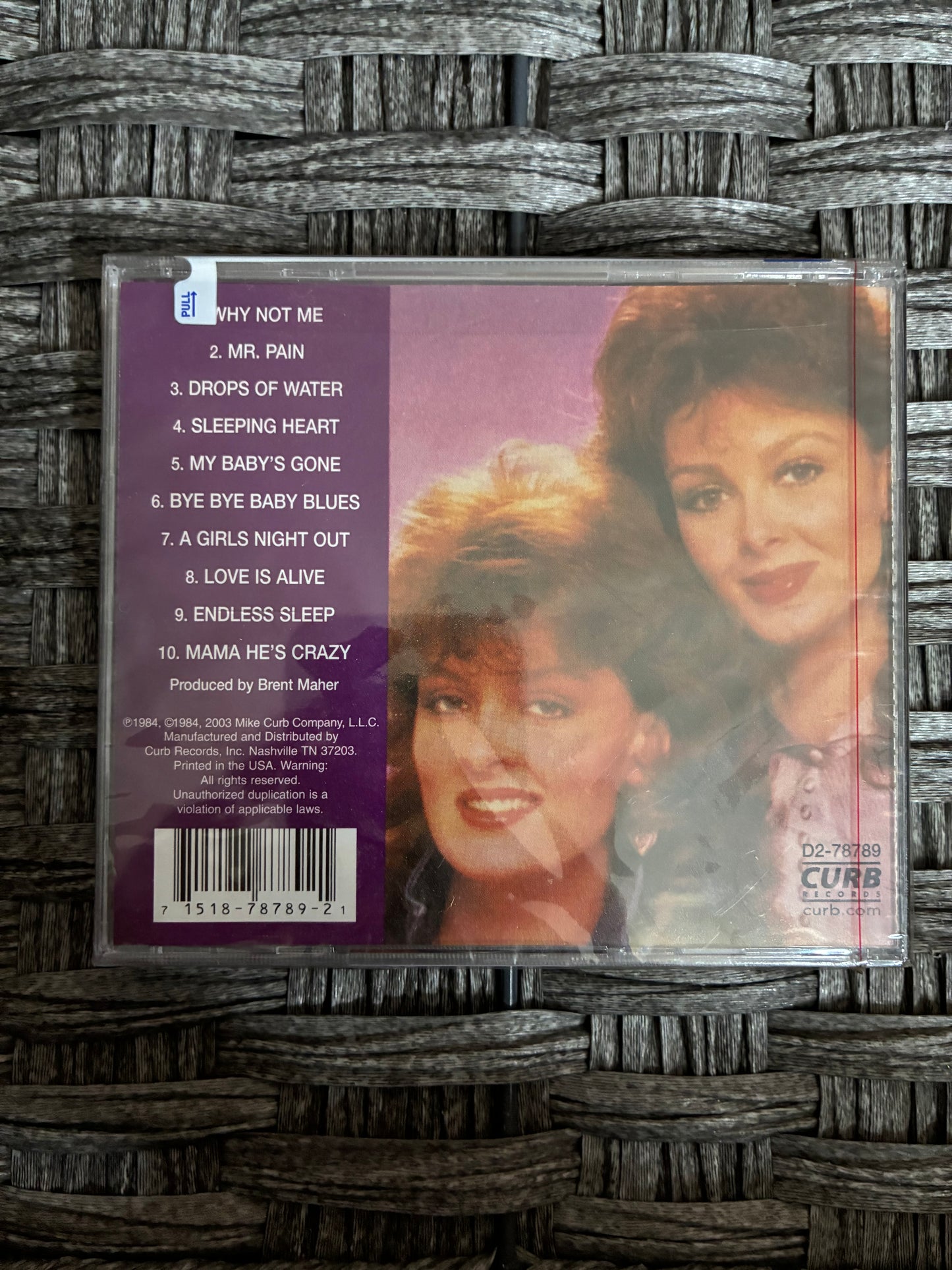 THE JUDDS WHY NOT ME 2003 CD SEALED