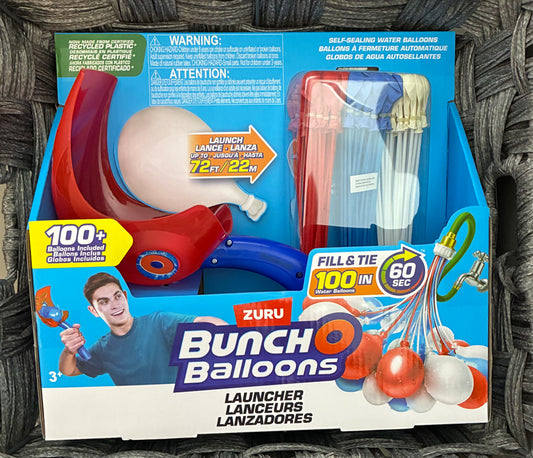 ZURU BUNCHO BALLOONS LAUNCHER WITH 100 SELF SEALING WATER BALLOONS