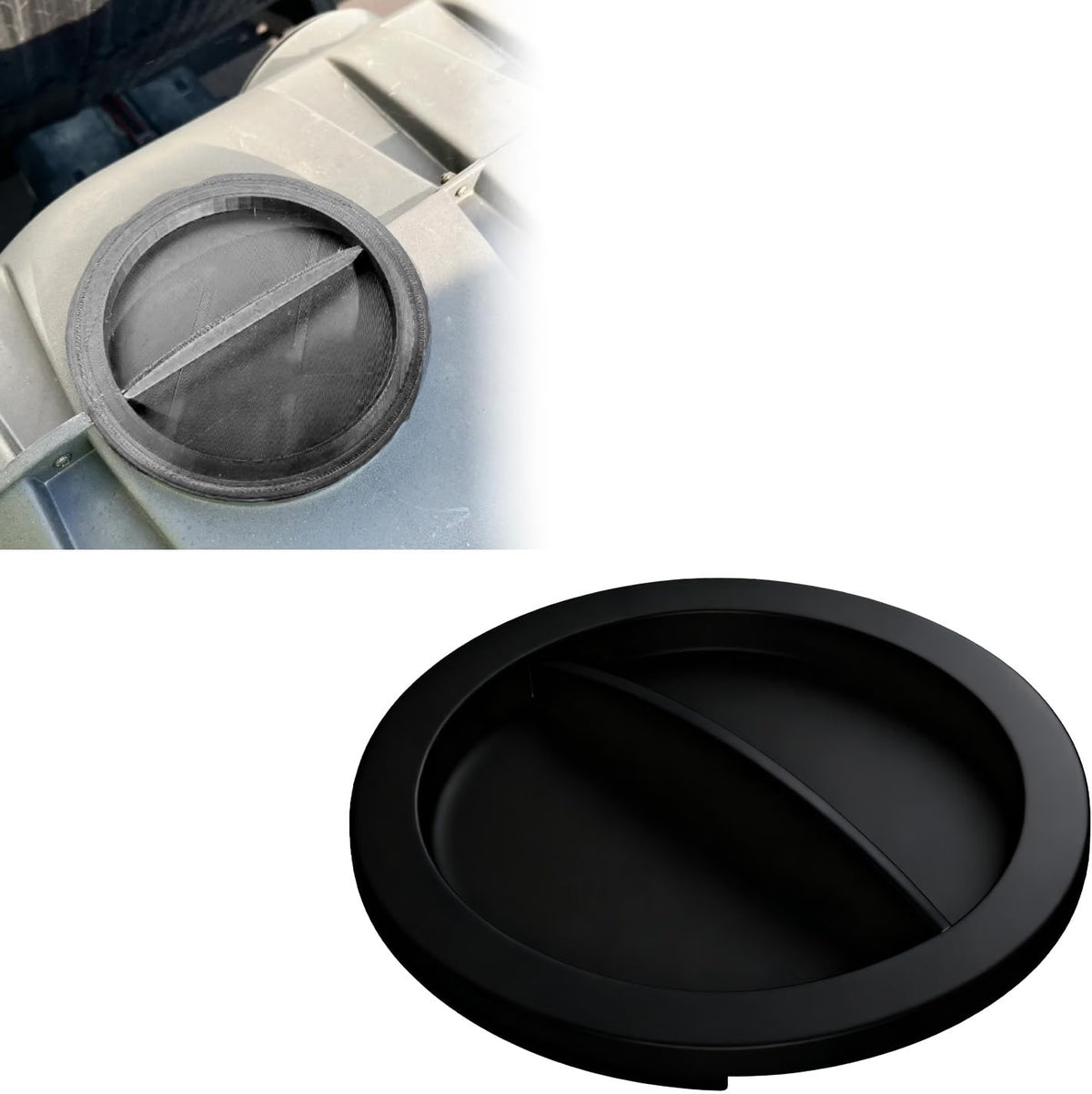 REPLACEMENT LID FOR PROPANE TANK COVER COMPATIBLE WITH FLAME KING - RV SNUG FIT