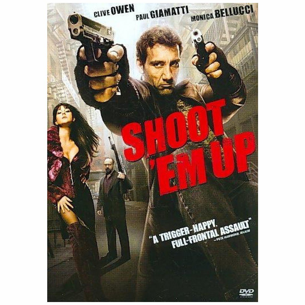 SHOOT 'EM UP (DVD, 2008, WIDESCREEN) CLIVE OWEN, PAUL GIAMATTI - SEALED