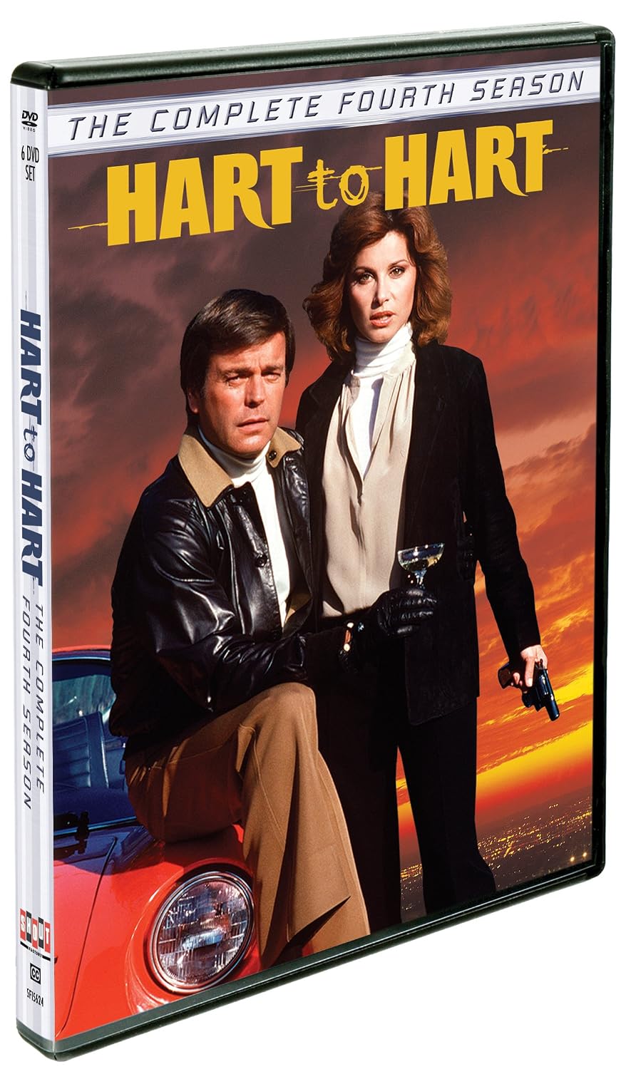 HART TO HART: THE COMPLETE FOURTH SEASON (DVD, 2015, 6 DISC SET) PRE OWNED