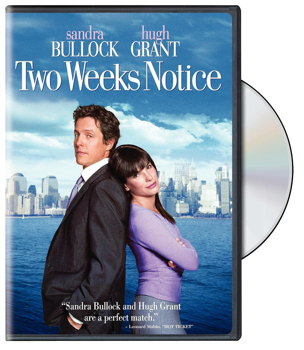 TWO WEEKS NOTICE (DVD, 2003, WIDESCREEN) SANDRA BULLOCK, HUGH GRANT - SEALED