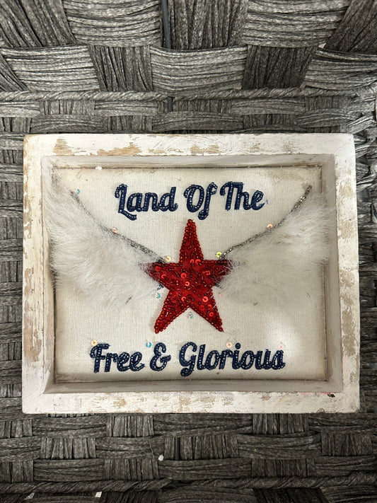 Land Of The Free & Glorious Home Decor
