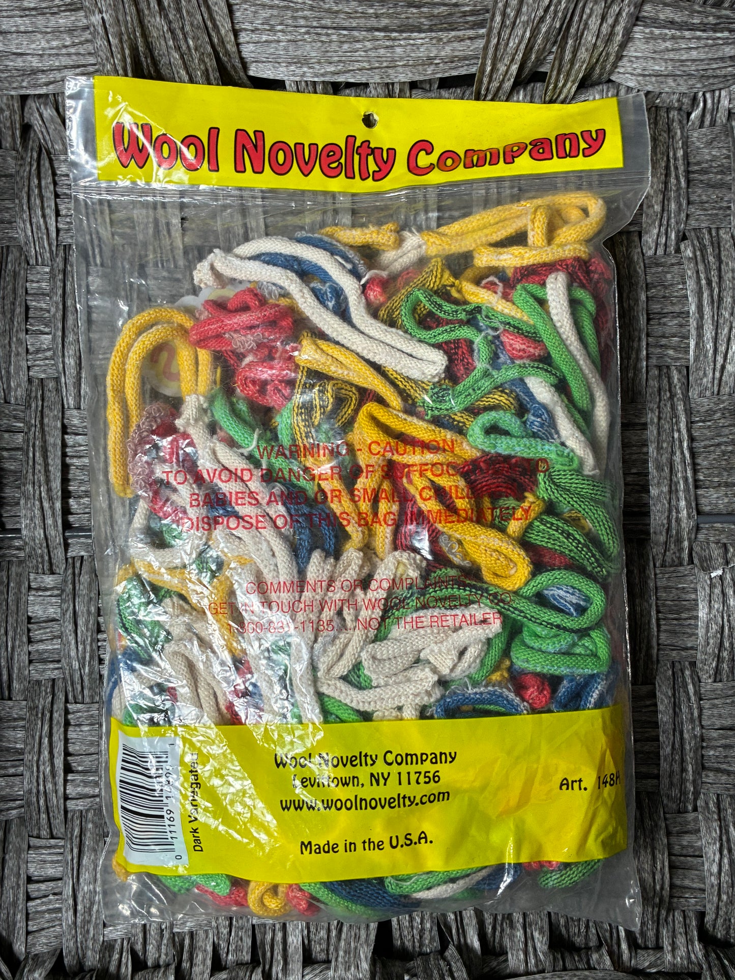 WOOL NOVELTY COMPANY WEAVING LOOPS COTTON BLEND WEAVING LOOPS 5 OZ FOR WEAVING