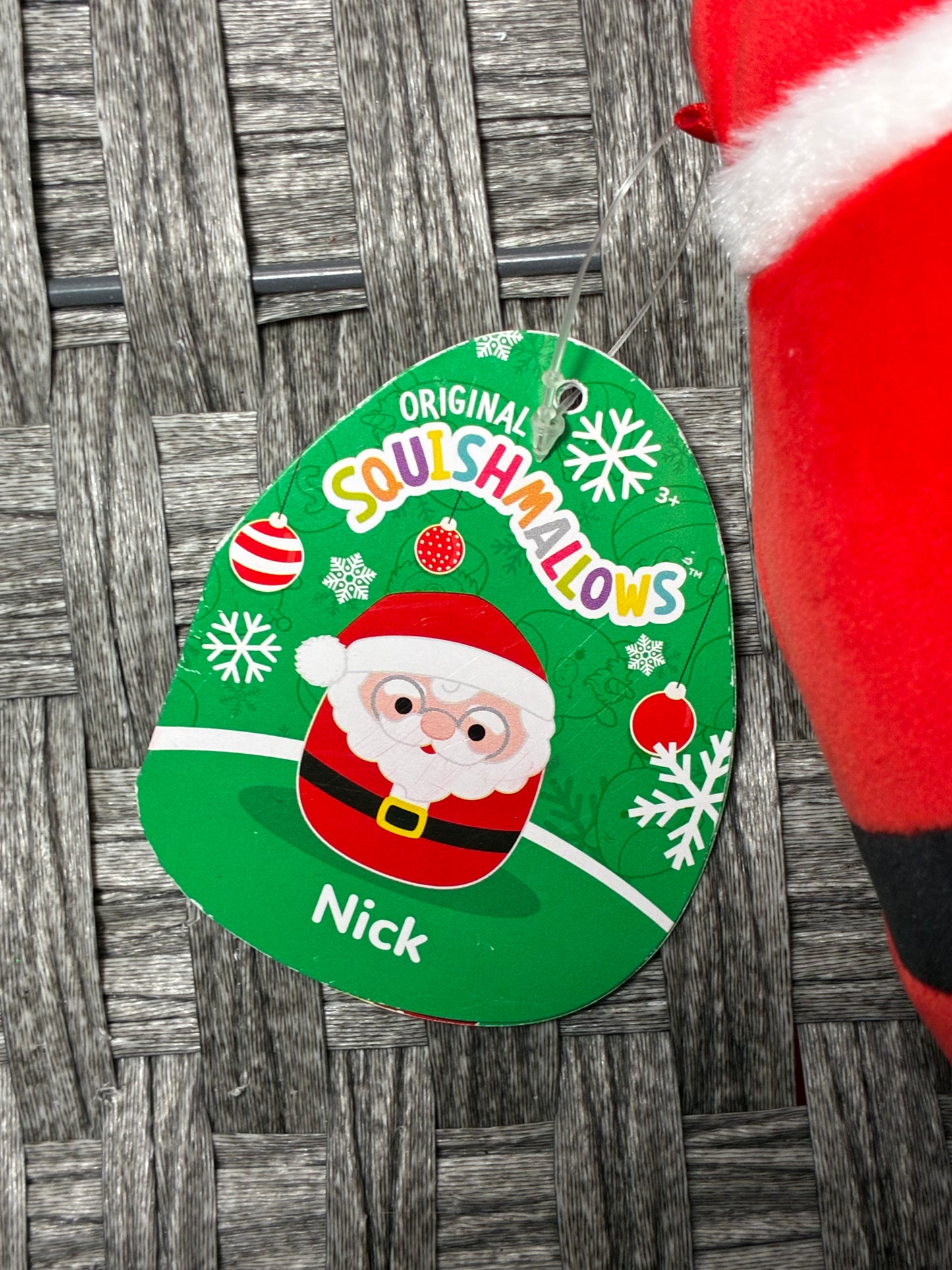 SQUISHMALLOWS 4.5” NICK SANTA CLAUS
