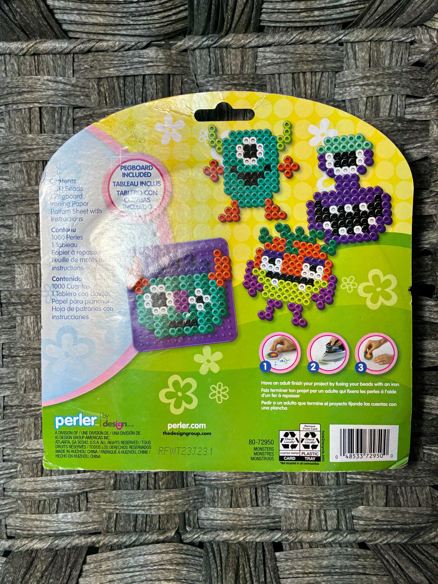 PERLER FUSED BEAD KIT 1003PCS