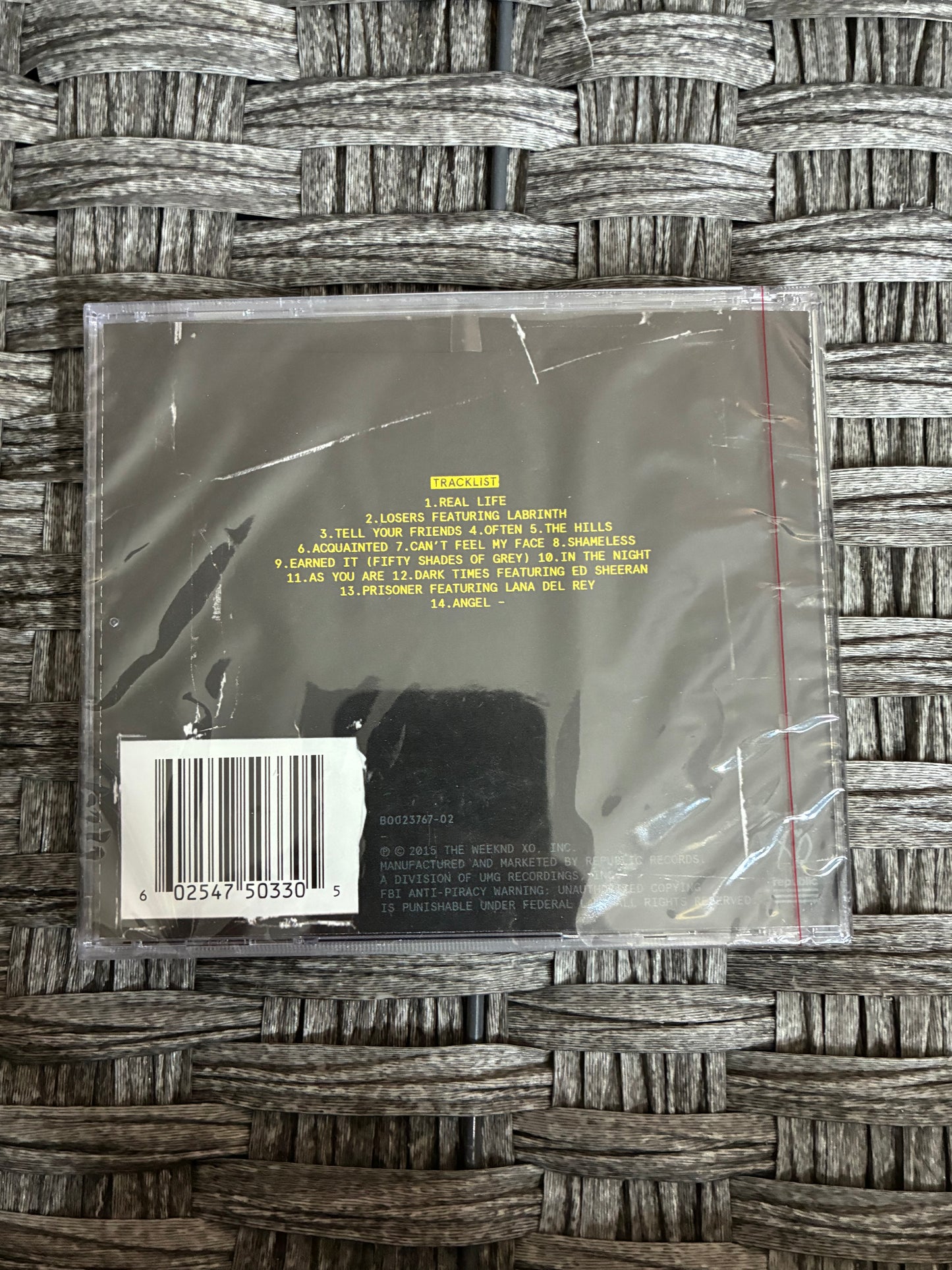 THE WEEKND BEAUTY BEHIND THE MADNESS CD SEALED 2015