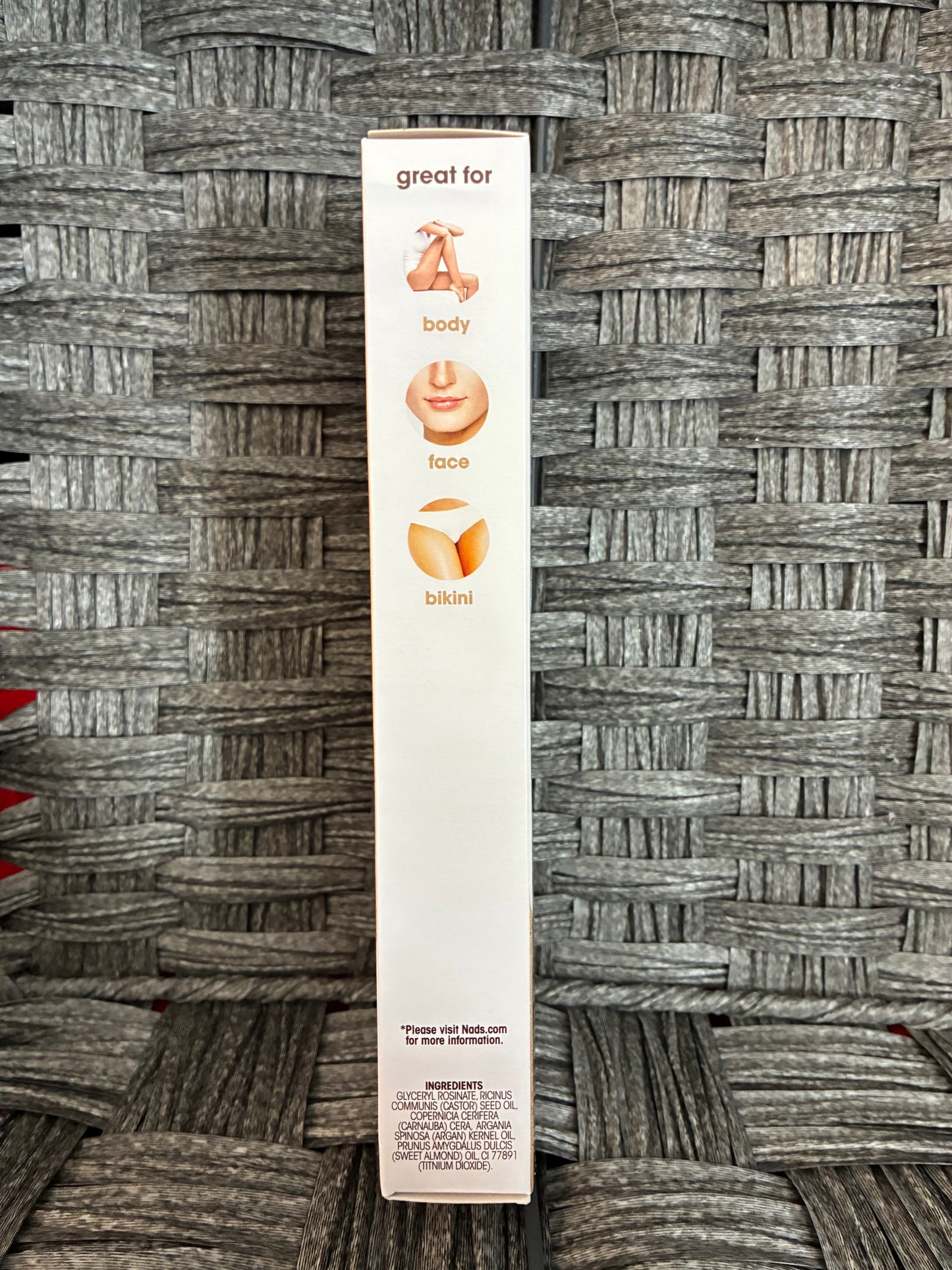 NAD'S ECO WAX STRIP KIT 24CT STRIPS 3 SIZES