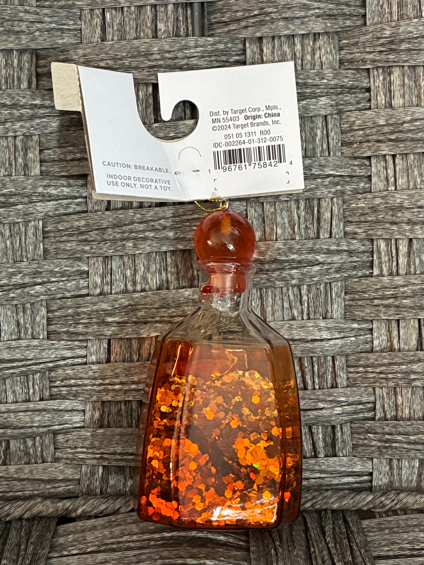 WONDERSHOP AT TARGET TEQUILA ORNAMENT