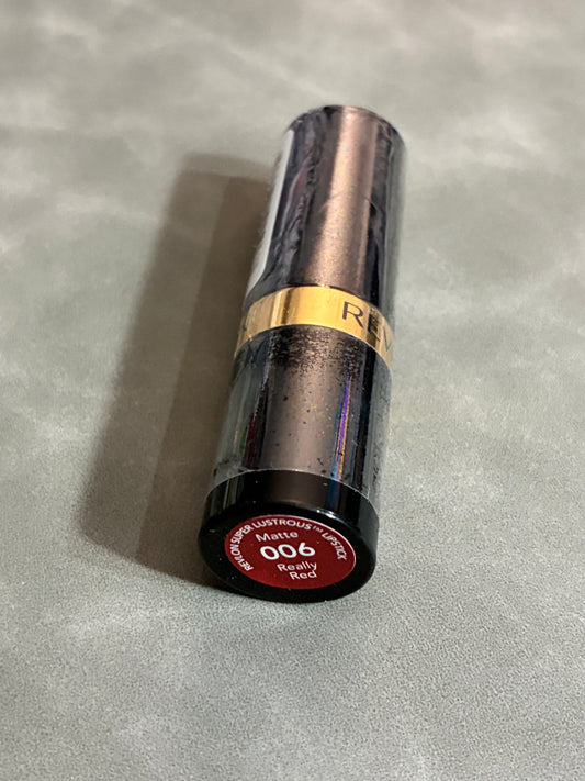 REVLON SUPER LUSTROUS LIPSTICK MATTE - 006 REALLY RED