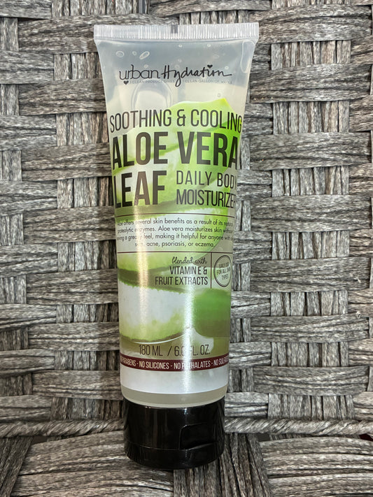 URBAN HYDRATION SOOTHING & COOLING ALOE VERA LEAF DAILY BODY MOISTURIZER