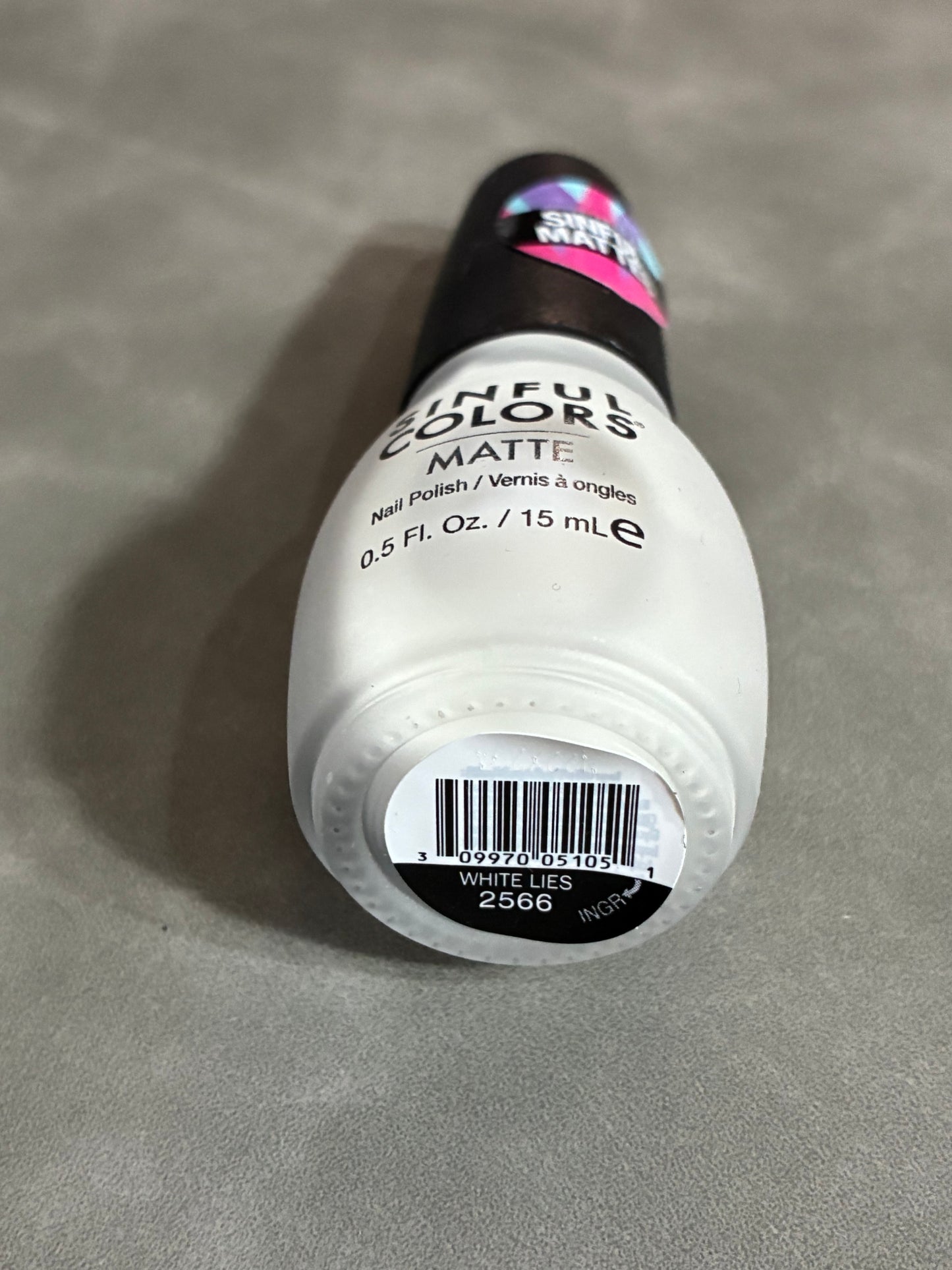 SINFUL COLORS MATTE - WHITE LIES
