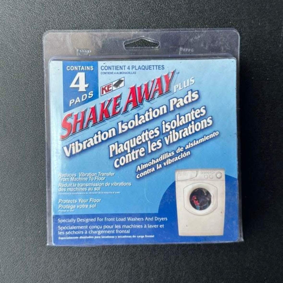 Washing Machine KE Shake Away Plus Pads Vibration Pads Super Duty Version