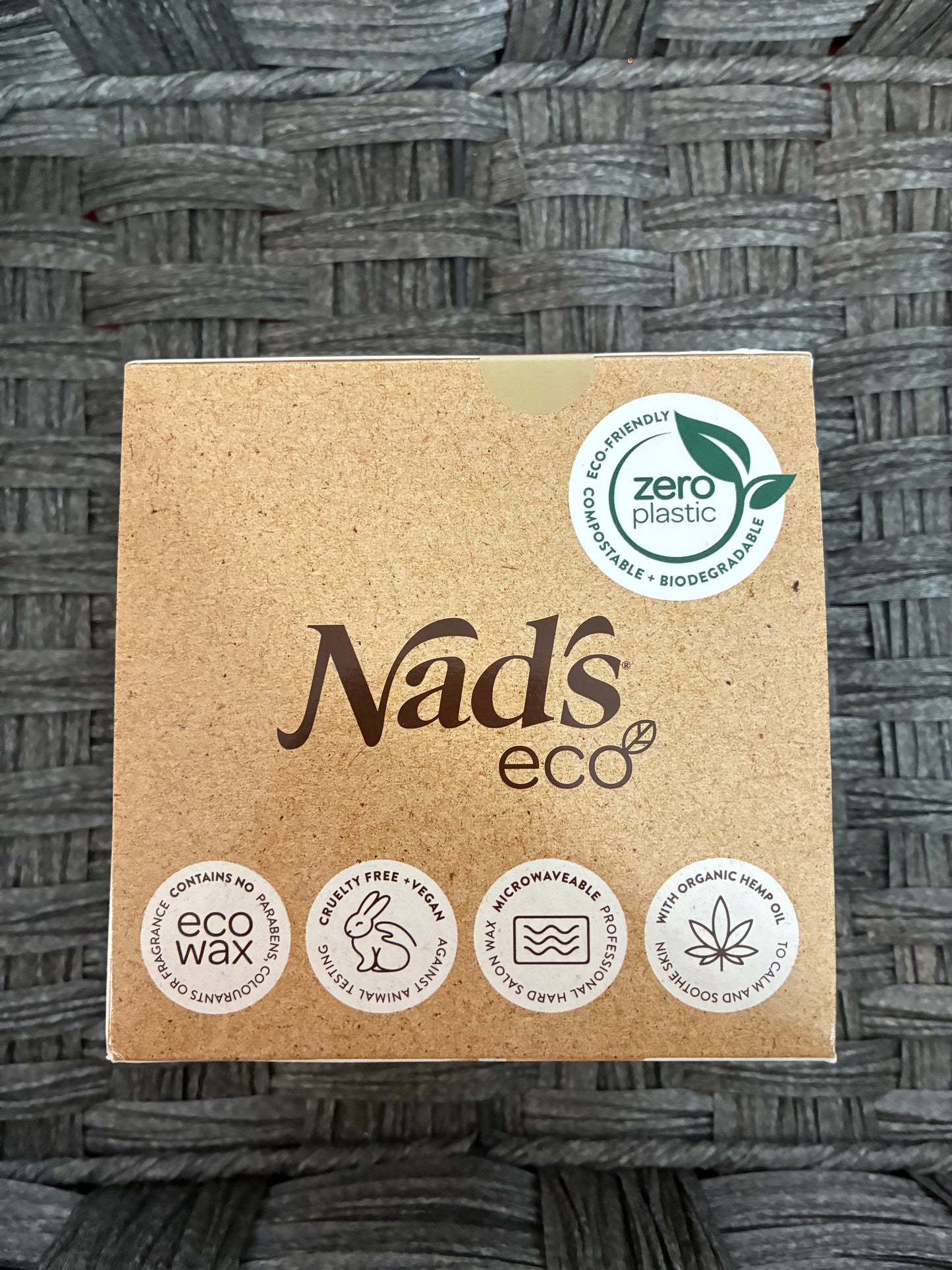NAD'S ECO SALON WAX WITH ORGANIC HEMP OIL
