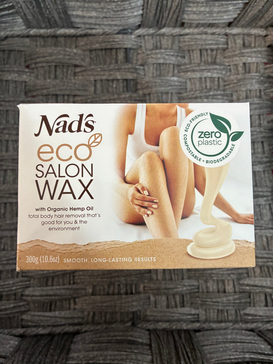 NAD'S ECO SALON WAX WITH ORGANIC HEMP OIL