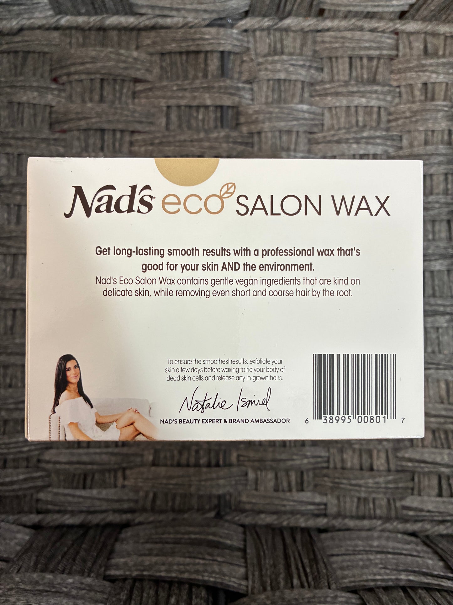 NAD'S ECO SALON WAX WITH ORGANIC HEMP OIL
