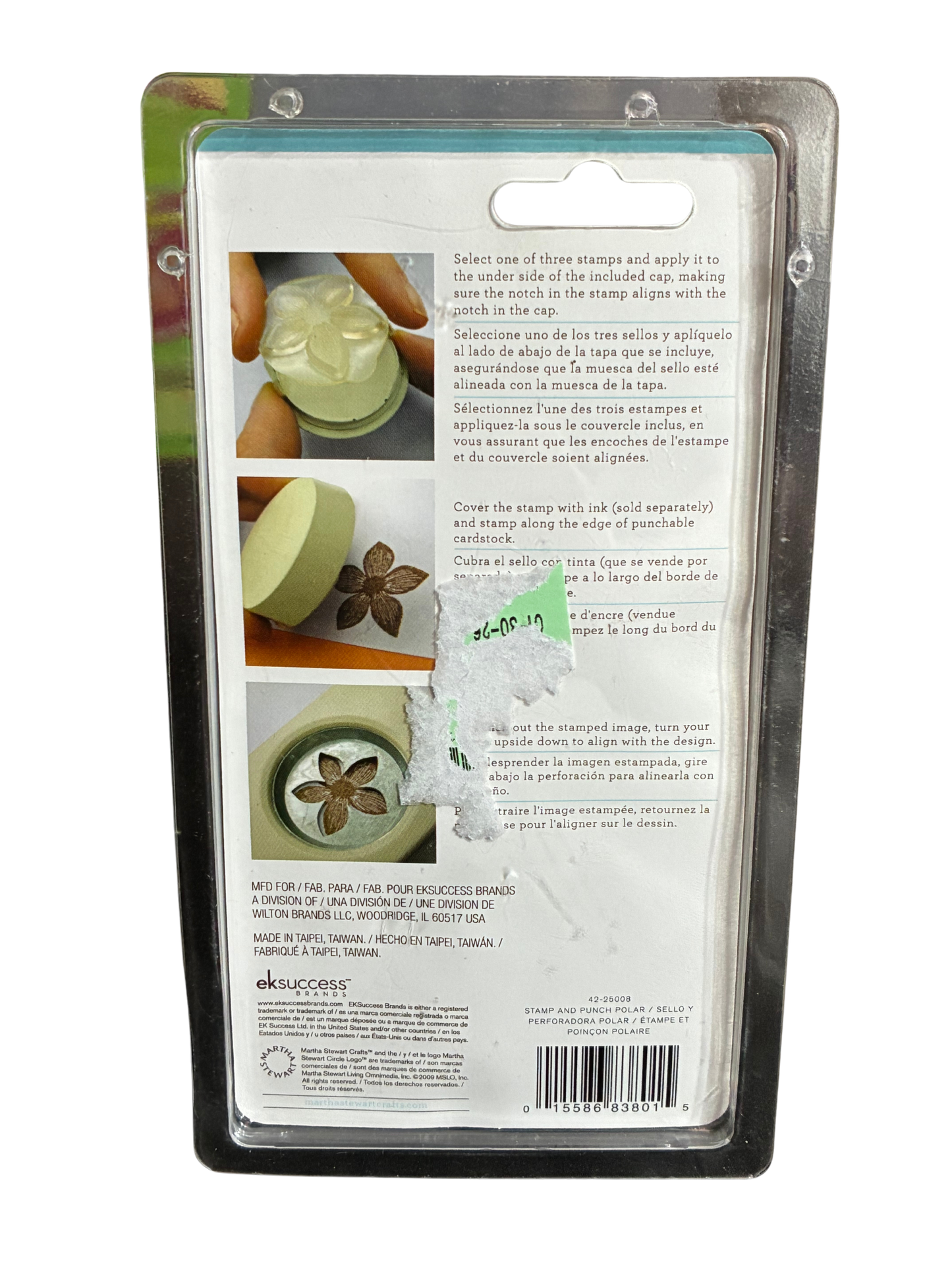 Martha Stewart Crafts Stamp and Punch Pack Snowflake Scrapbooking New