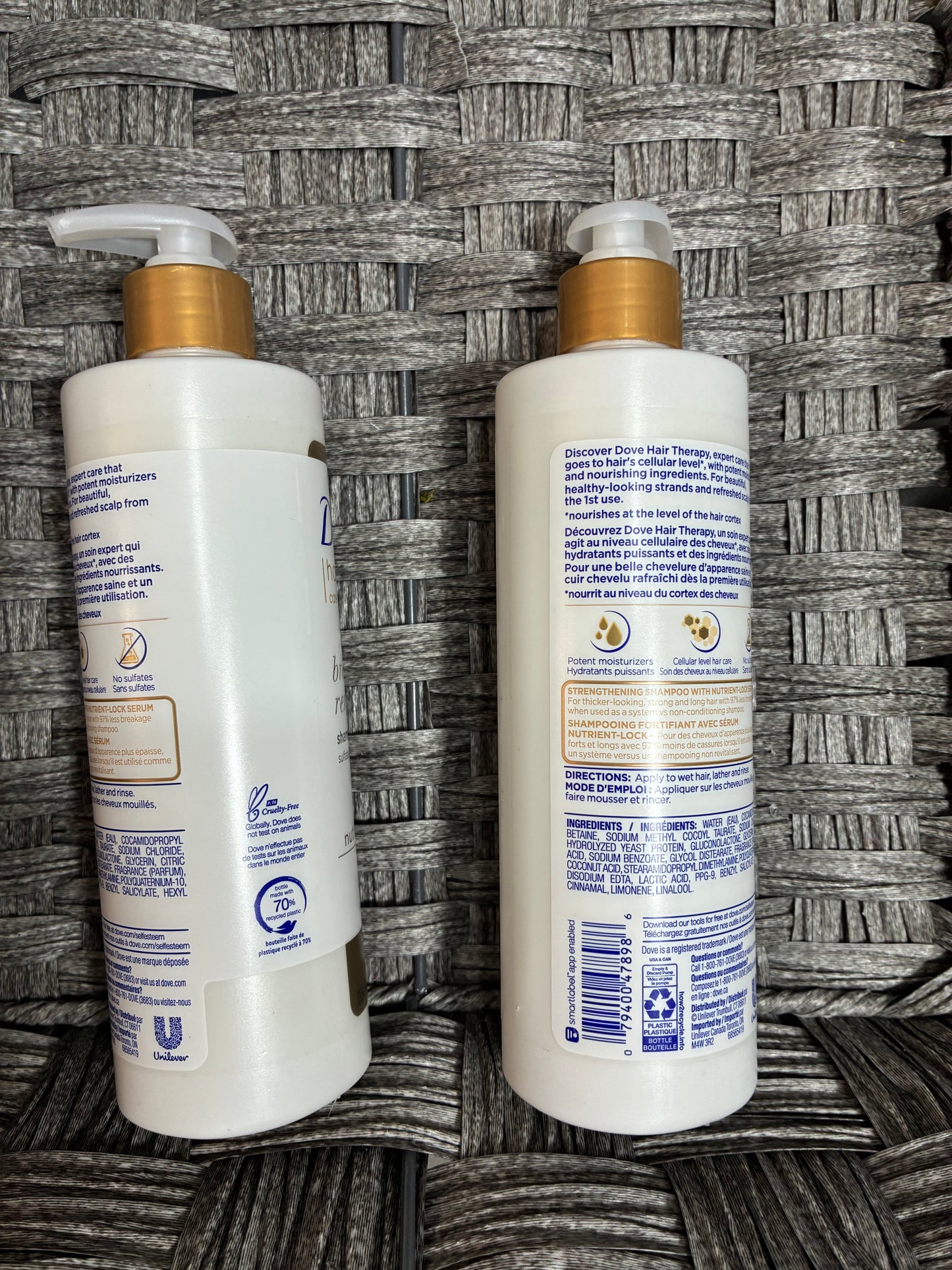DOVE HAIR THERAPY BREAKAGE REMEDY SHAMPOO