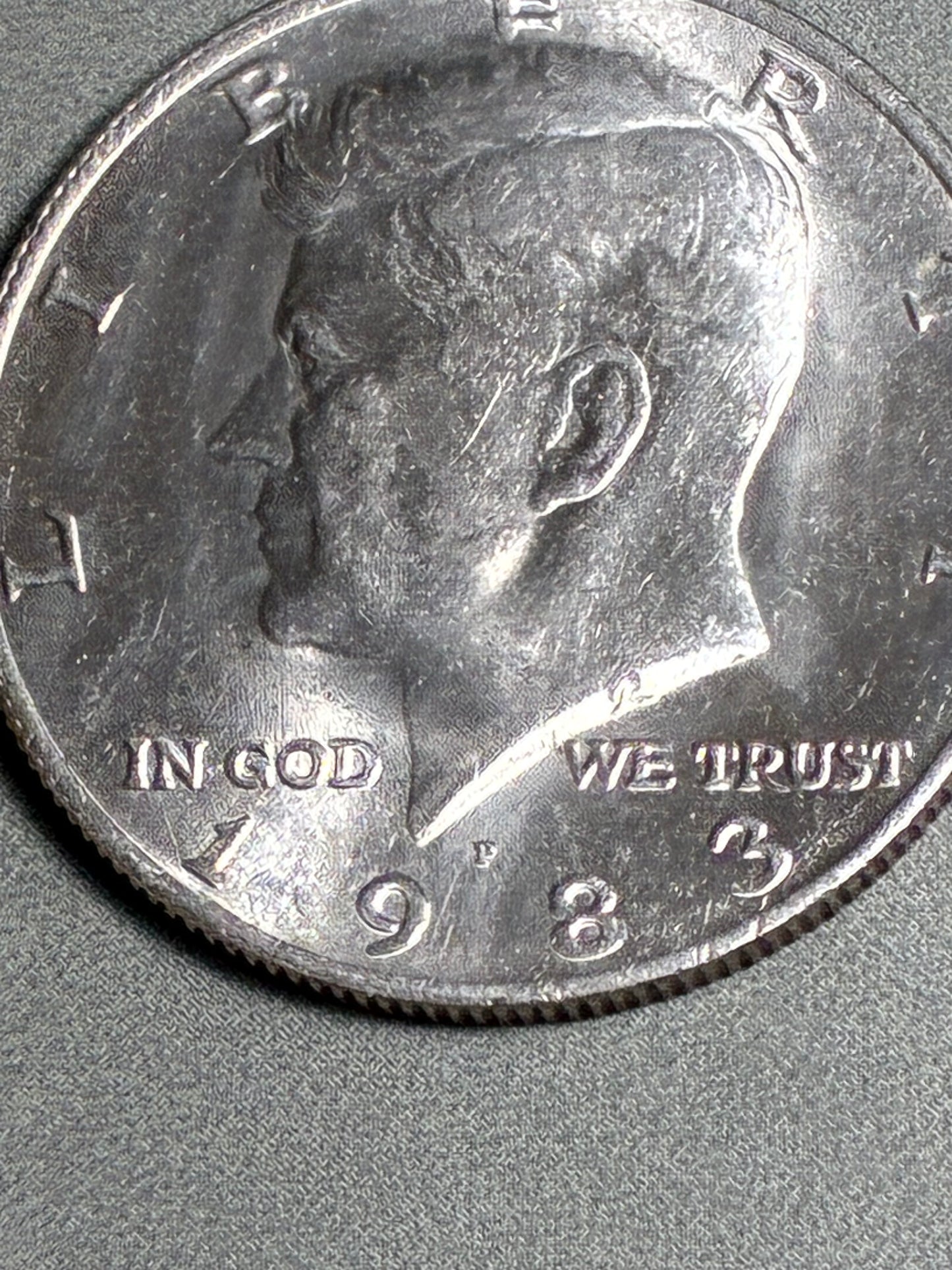 1983 P Kennedy Half Dollar Circulated