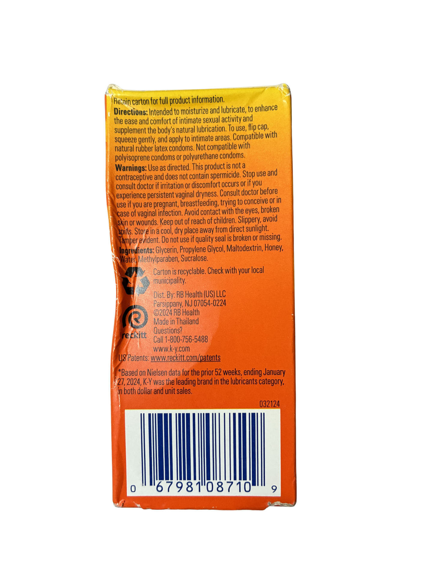 3 PACK KY WARMING LIQUID