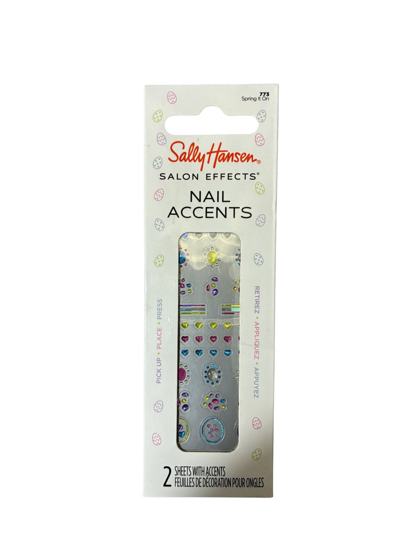 SALLY HANSEN SALON EFFECTS NAIL ACCENTS 775 SPRINGTIME SHOWER