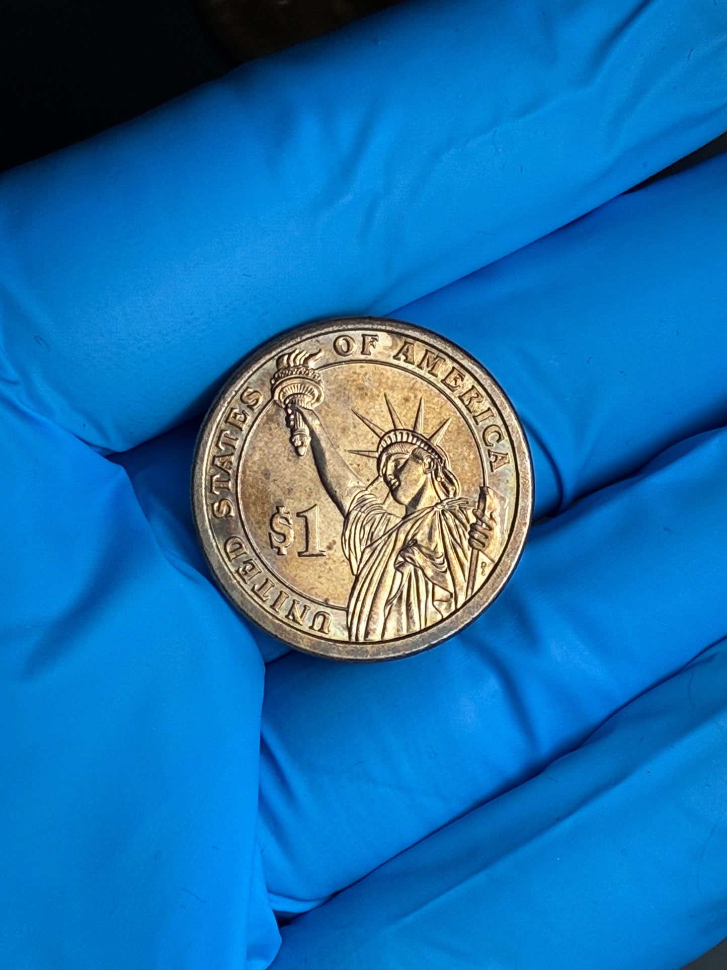 2009 P John Tyler Dollar Coin Circulated