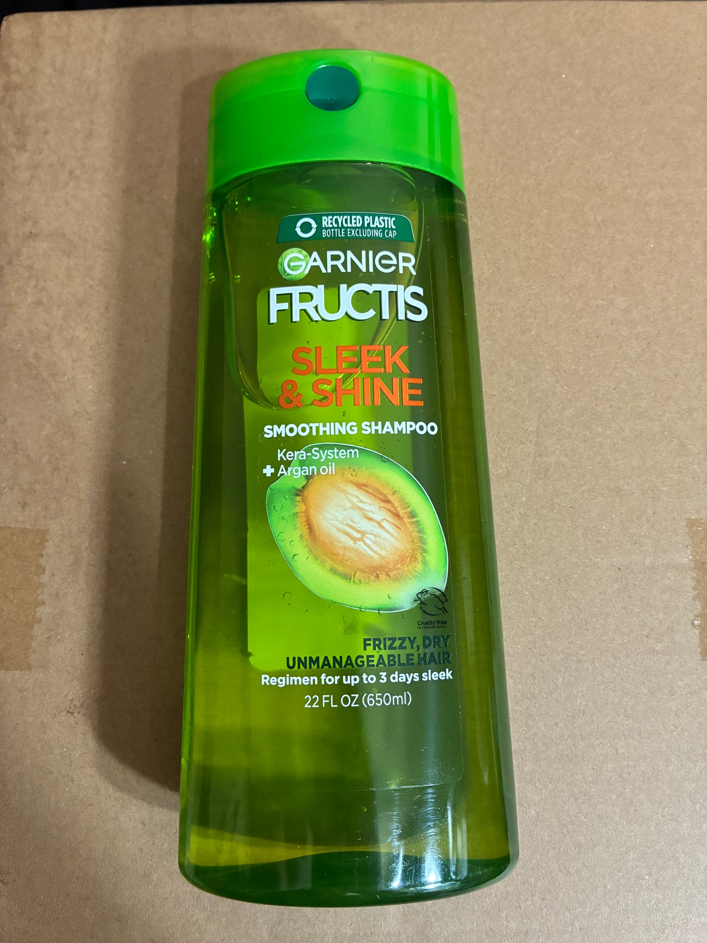 GARNIER FRUCTIS SLEEK & SHINE SHAMPOO 22FL OZ