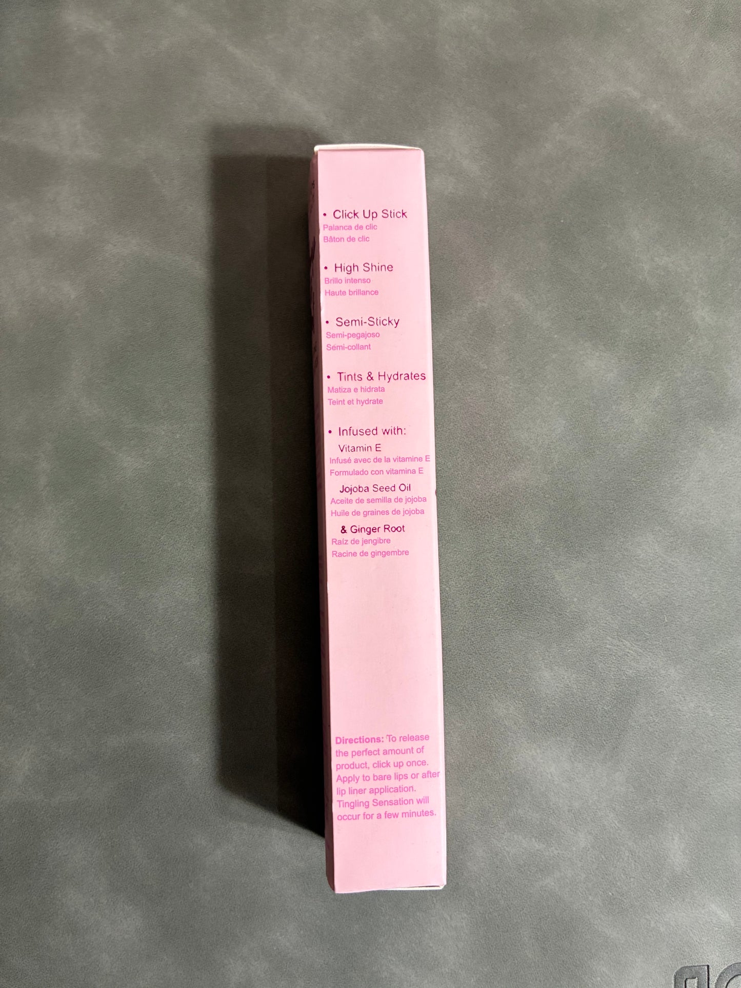 BEAUTY CREATIONS PLUMP AND POUT LETS BE CLEAR PLUMPING GLOSS STICK