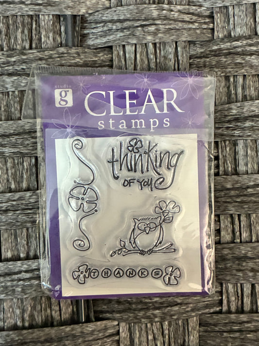 STUDIO G CLEAR STAMPS