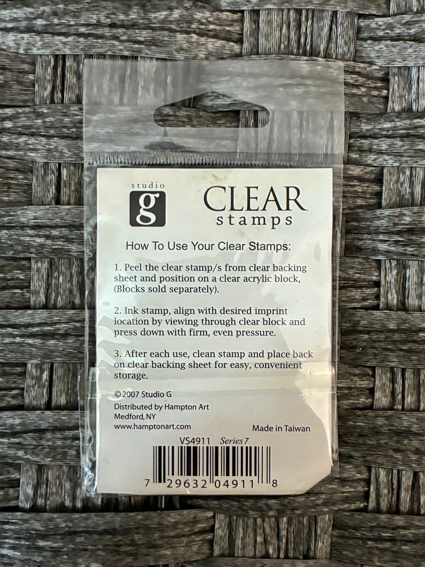 STUDIO G CLEAR STAMPS