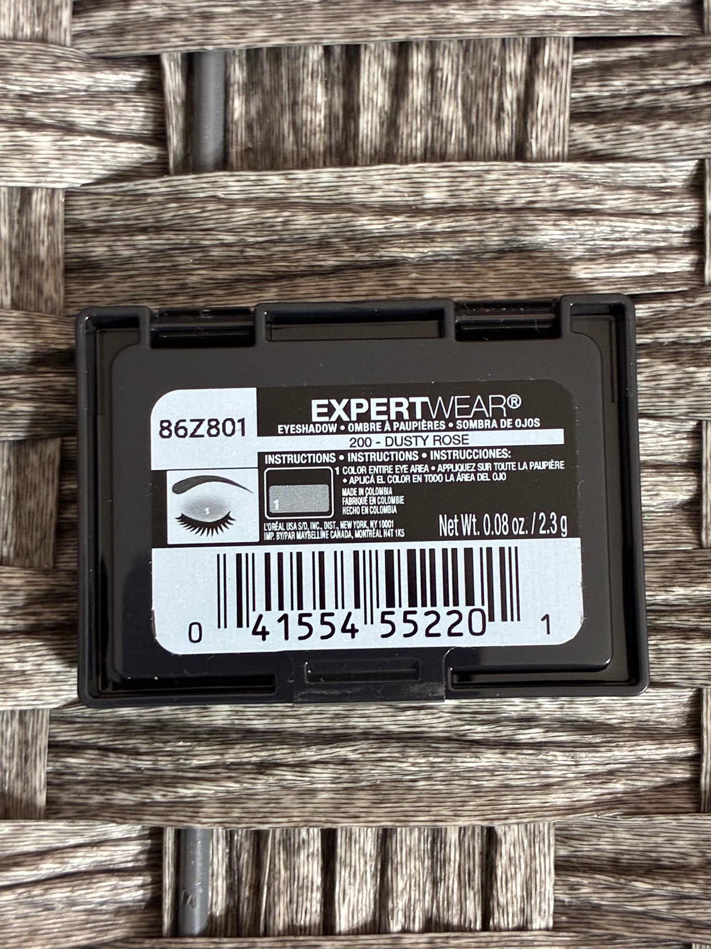 MAYBELLINE EXPERT WEAR EYESHADOW 200S DUSTY ROSE