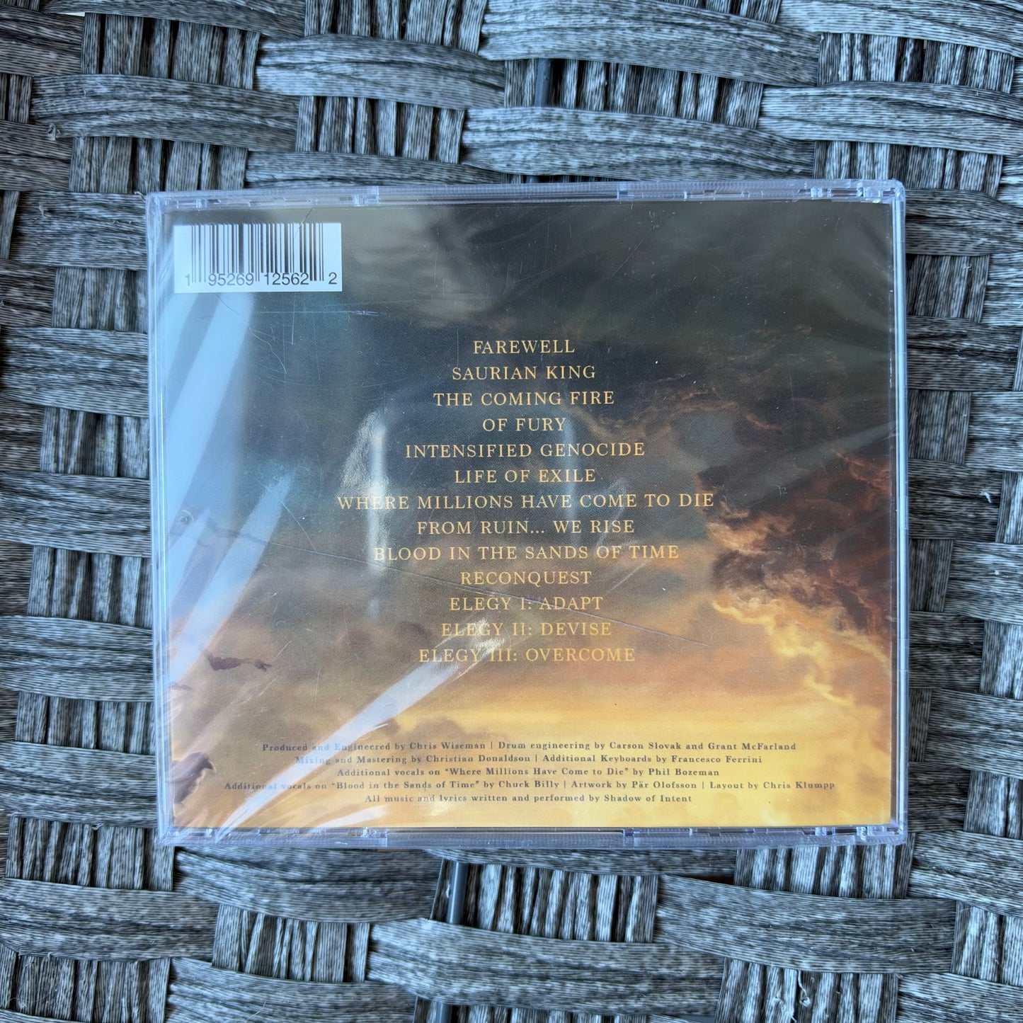 SHADOW OF INTENT - ELEGY (CD, 2022) NEW SEALED