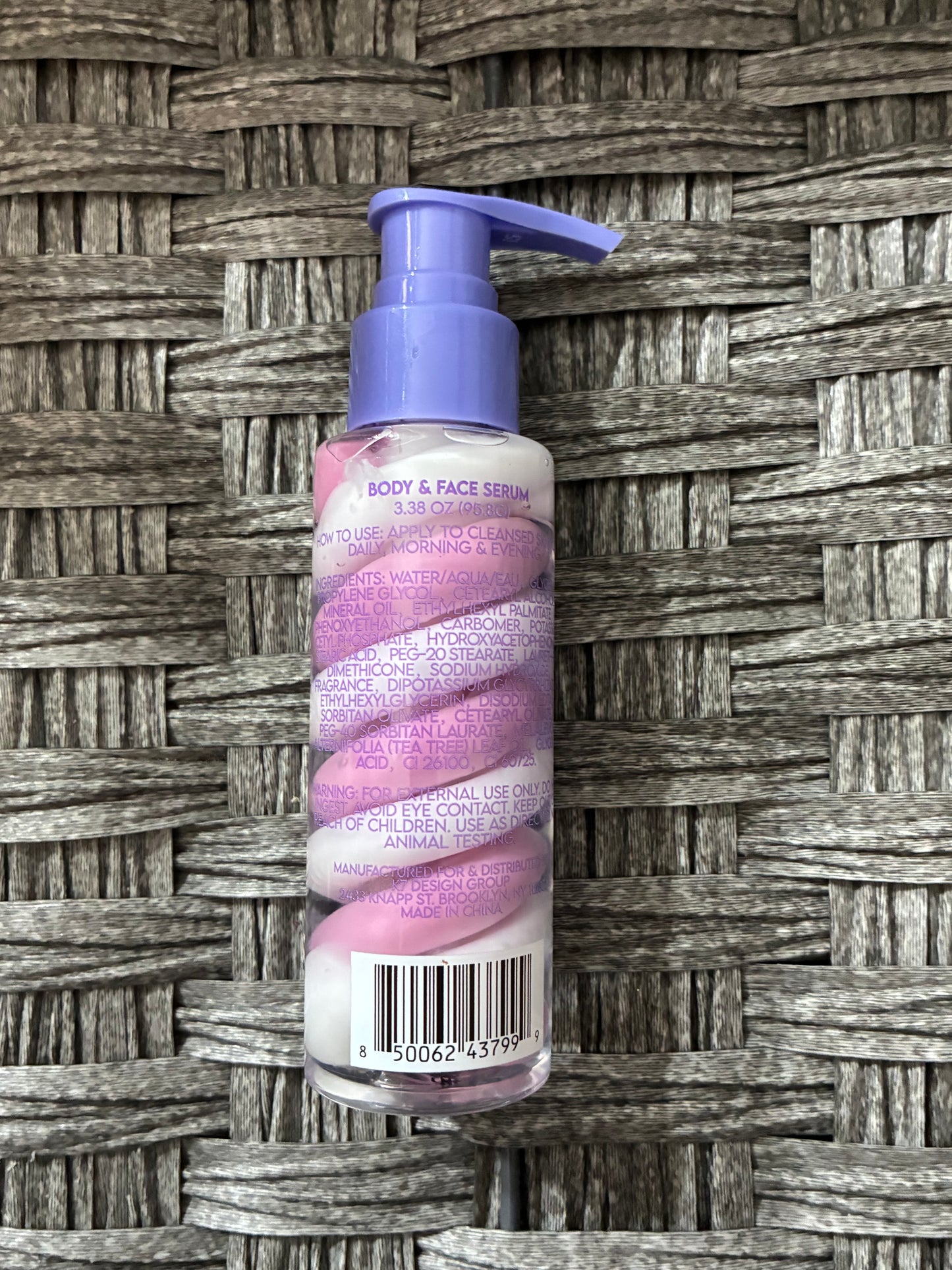 SHEER MELON TEA TREE OIL & GLYCOLIC ACID BODY & FACE SERUM DETOX AND CLARIFY