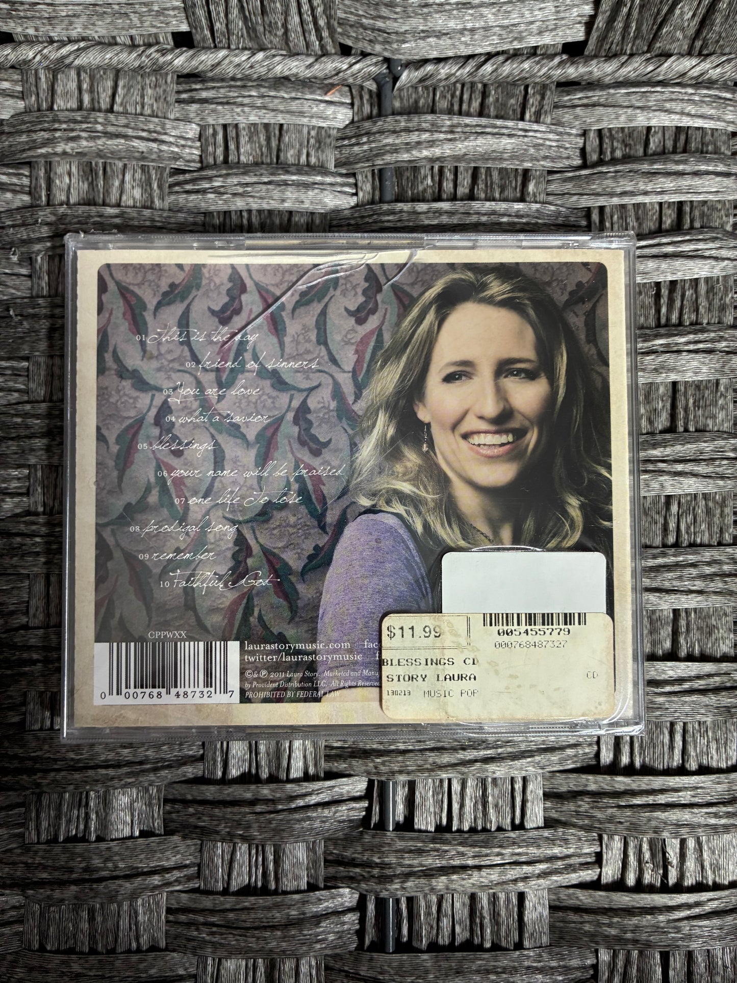 LAURA STORY BLESSINGS CD 2011 - SEALED