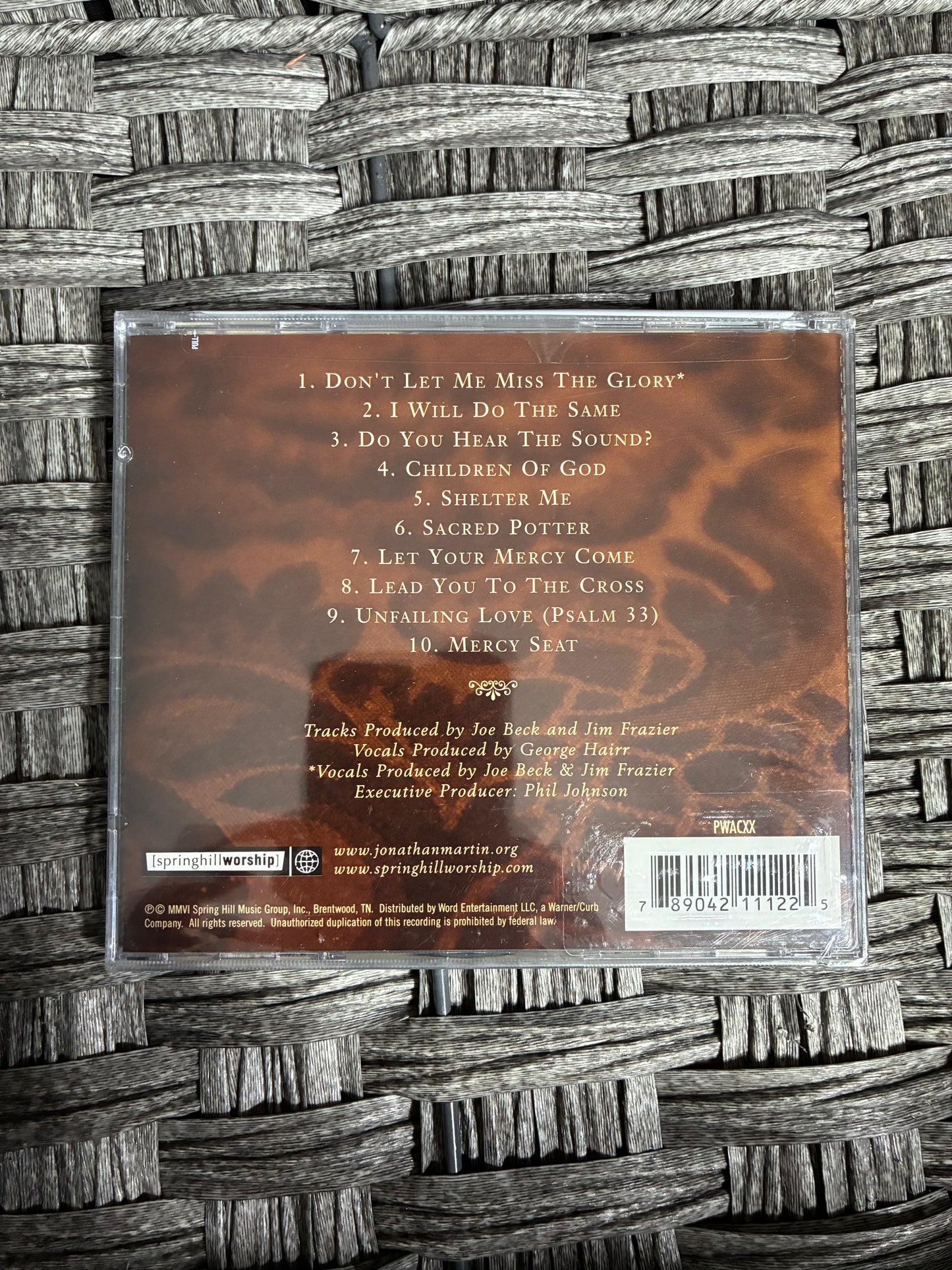 JONATHAN MARTIN WITH ONE VOICE CD 2006 - SEALED