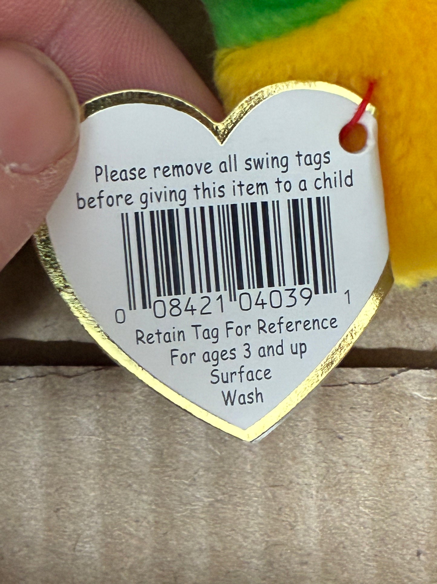 TY BEANIE BABY - SMOOCHY