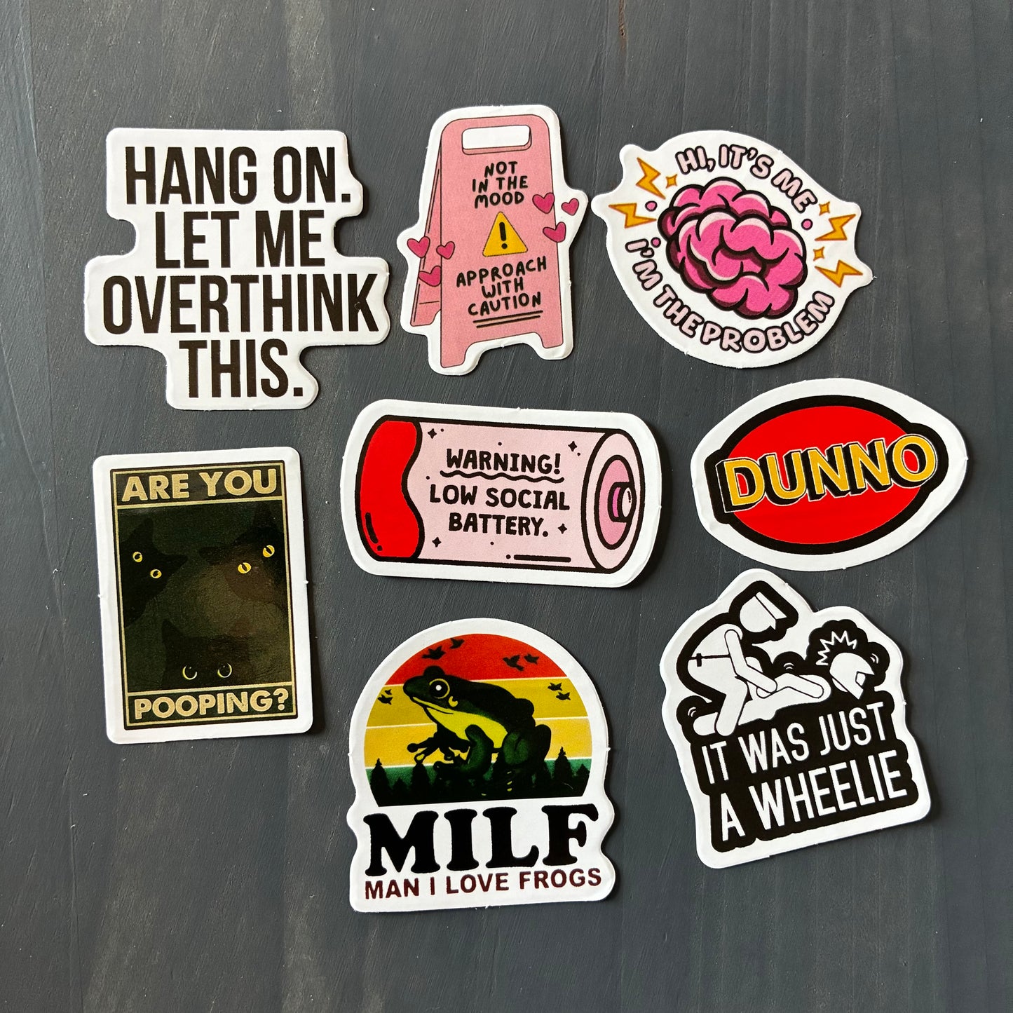 ADULT THEMED FUNNY STICKER PACKS