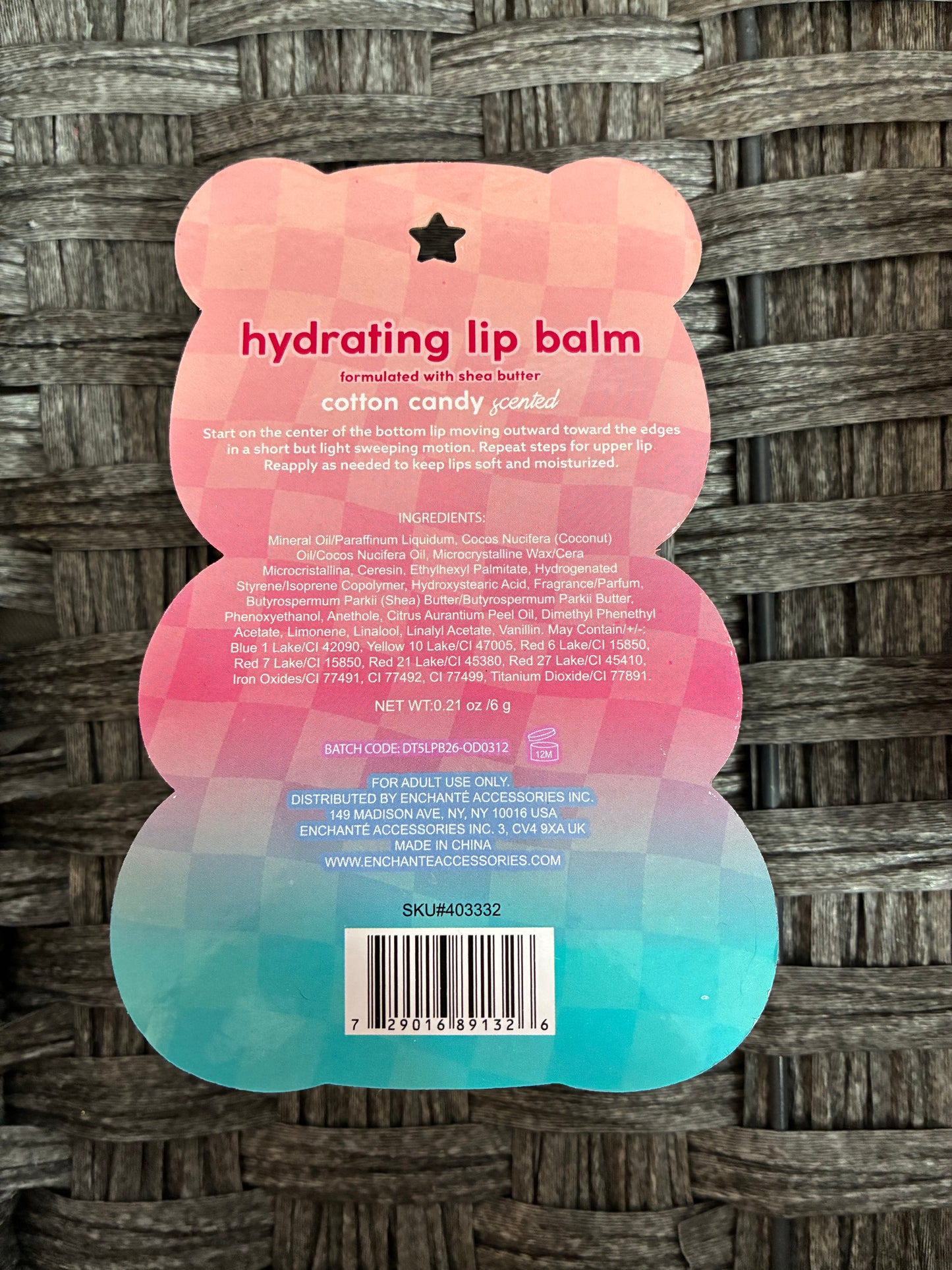 BEARY CUTE HYDRATING LIP BALM
