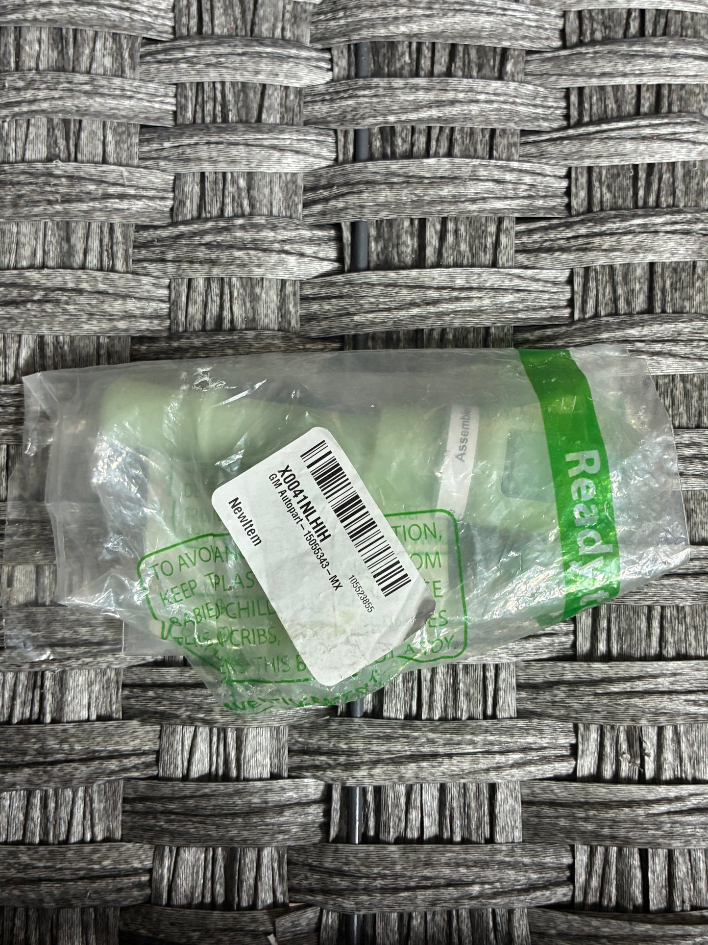 GM GENUINE PARTS 15055343 AUXILIARY HVAC HEATER INLET HOSE TEE