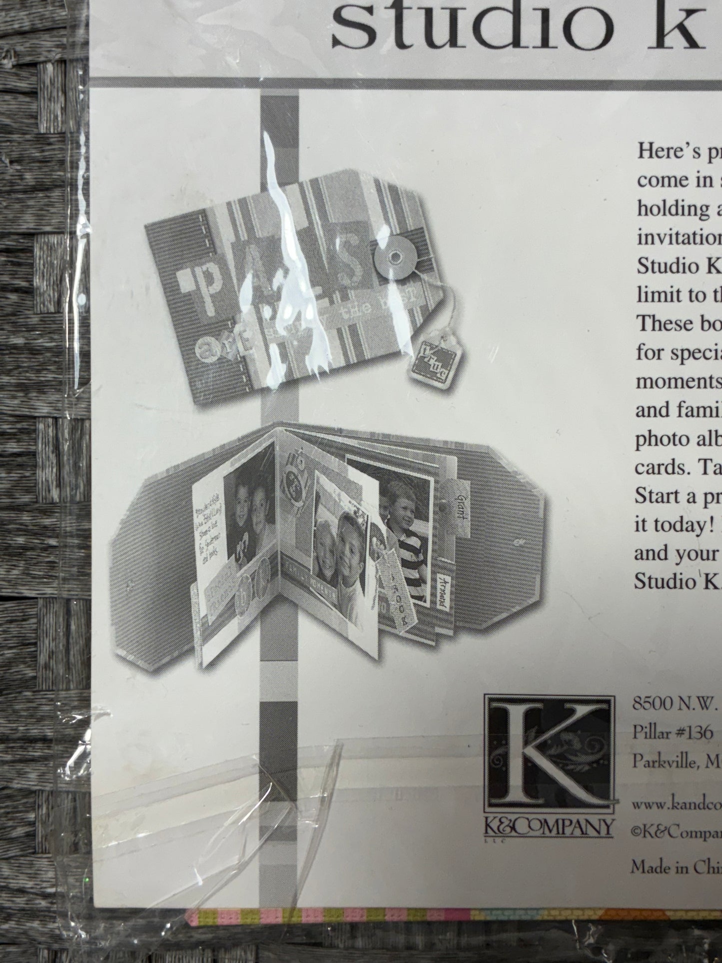 STUDIO K TAG BOOK #531352