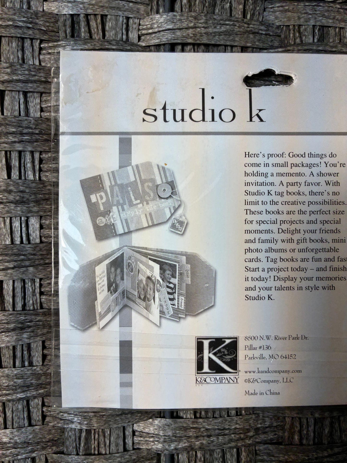STUDIO K TAG BOOK #531369
