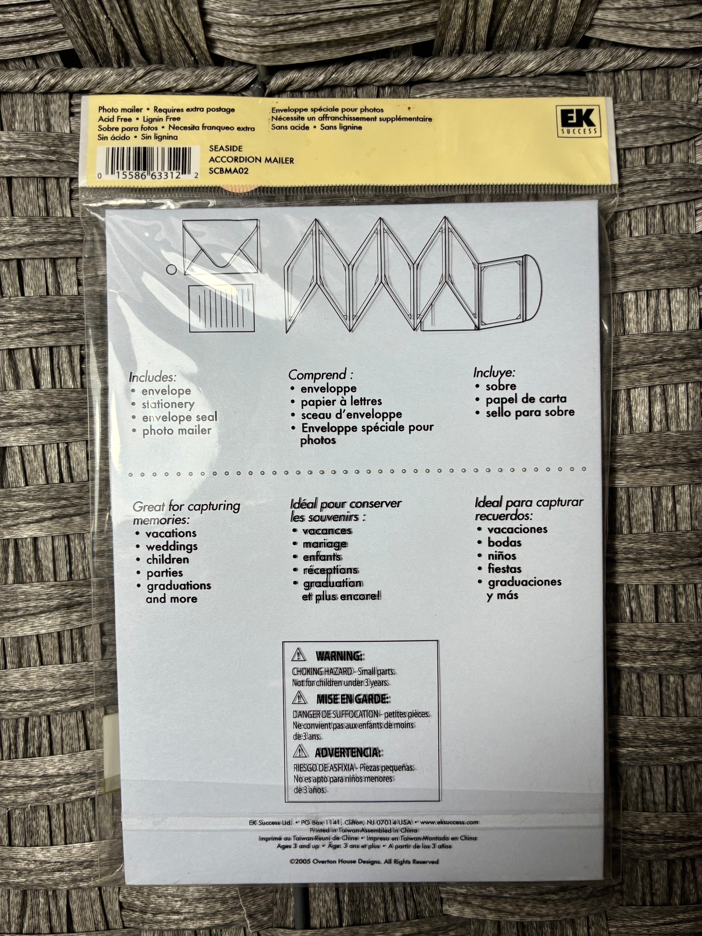 OVERTON HOUSE DESIGNS PHOTO MAILER