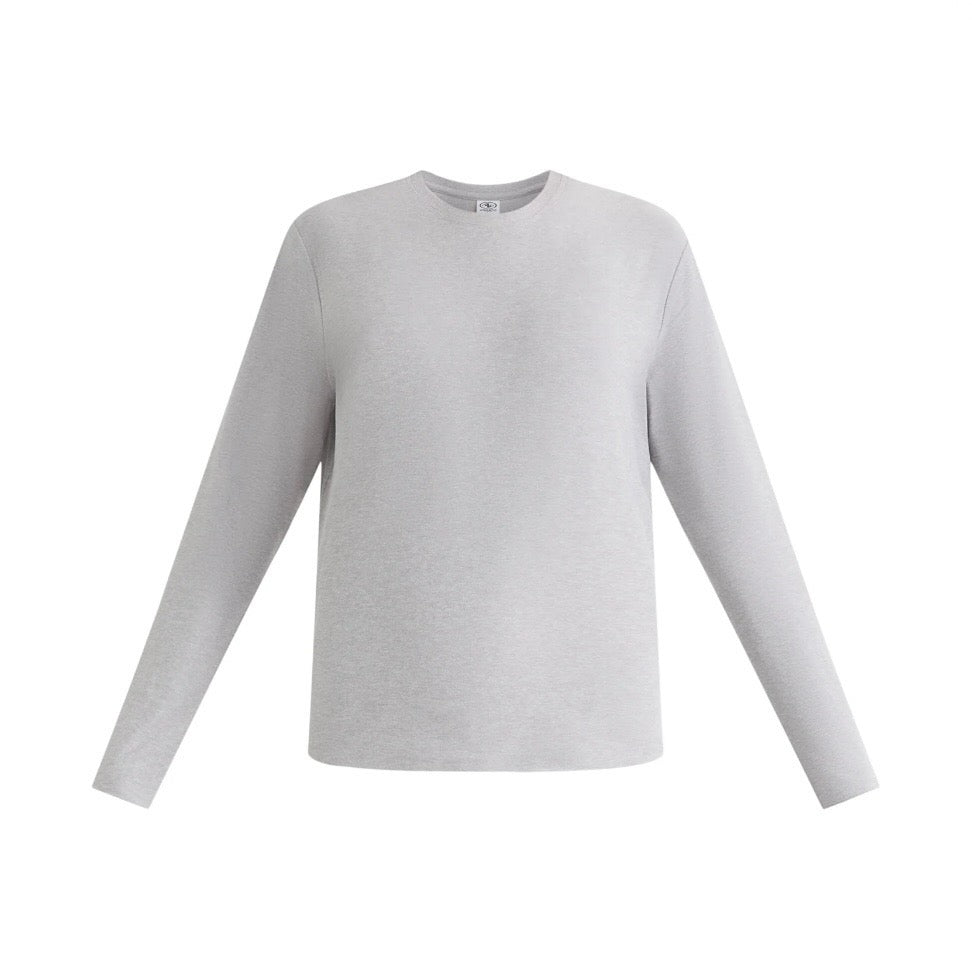 ATHLETIC WORKS WOMEN'S BUTTERCORE TEE WITH LONG SLEEVES - NWT - SIZE MEDIUM