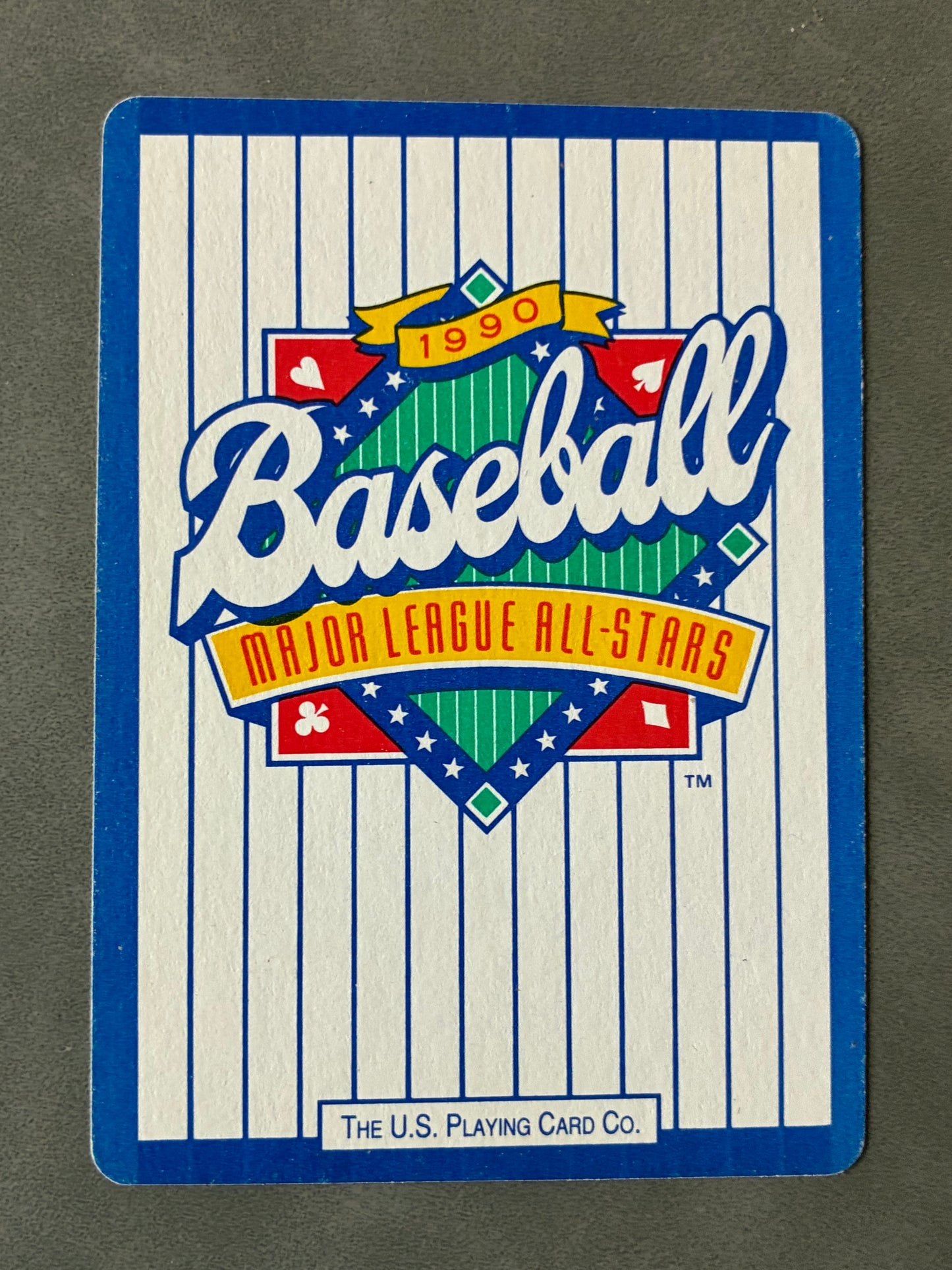 1990 THE U.S. PLAYING CARD CO. - BASEBALL MAJOR LEAGUE - WILL CLARK (GIANTS)