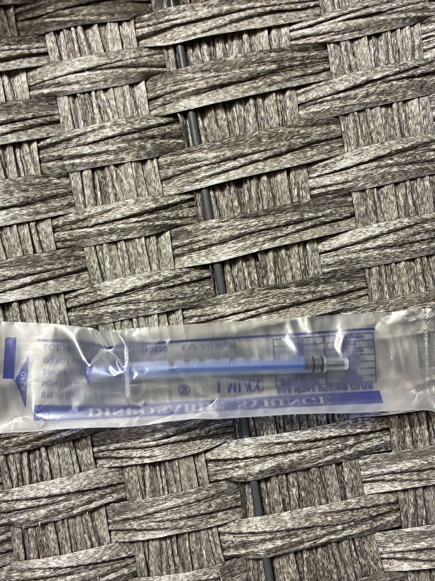STERILE 1ML PLASTIC SYRING (SOLD BY EACH)