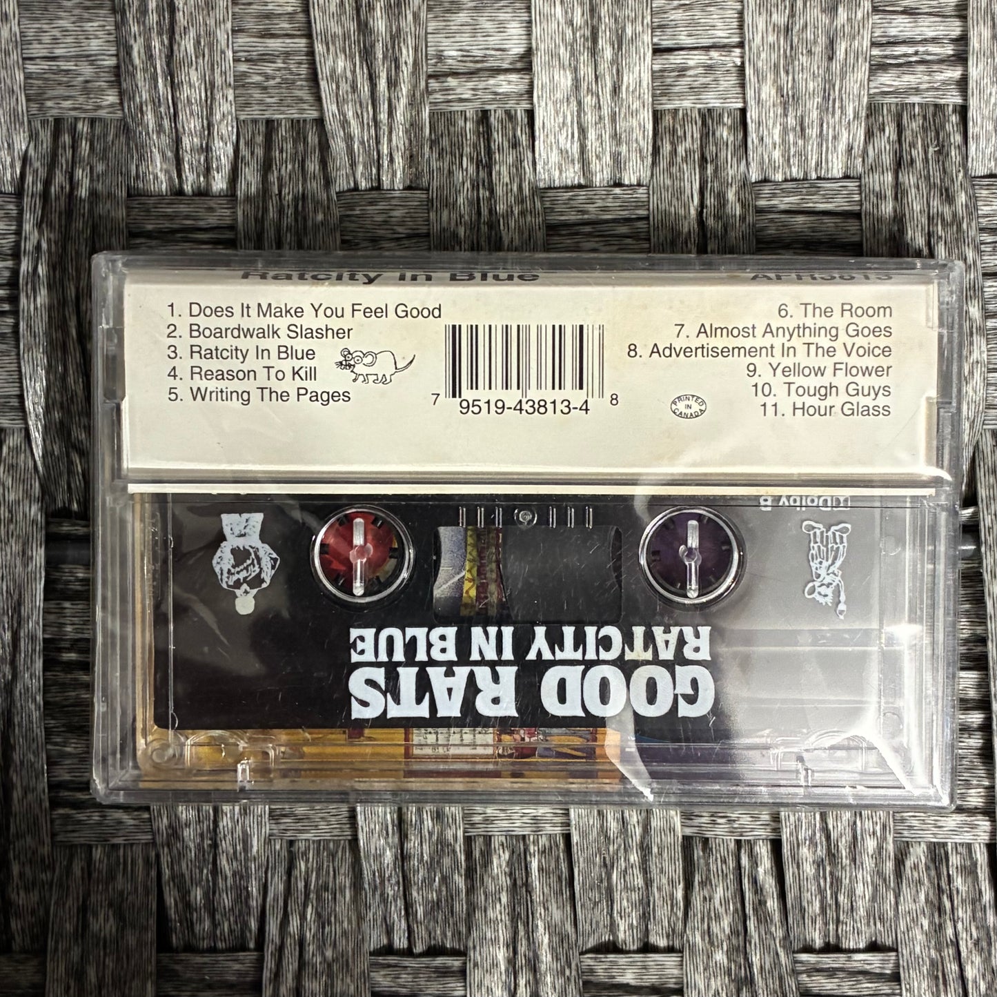 GOOD RATS: RATCITY IN BLUE CASSETTE - SEALED