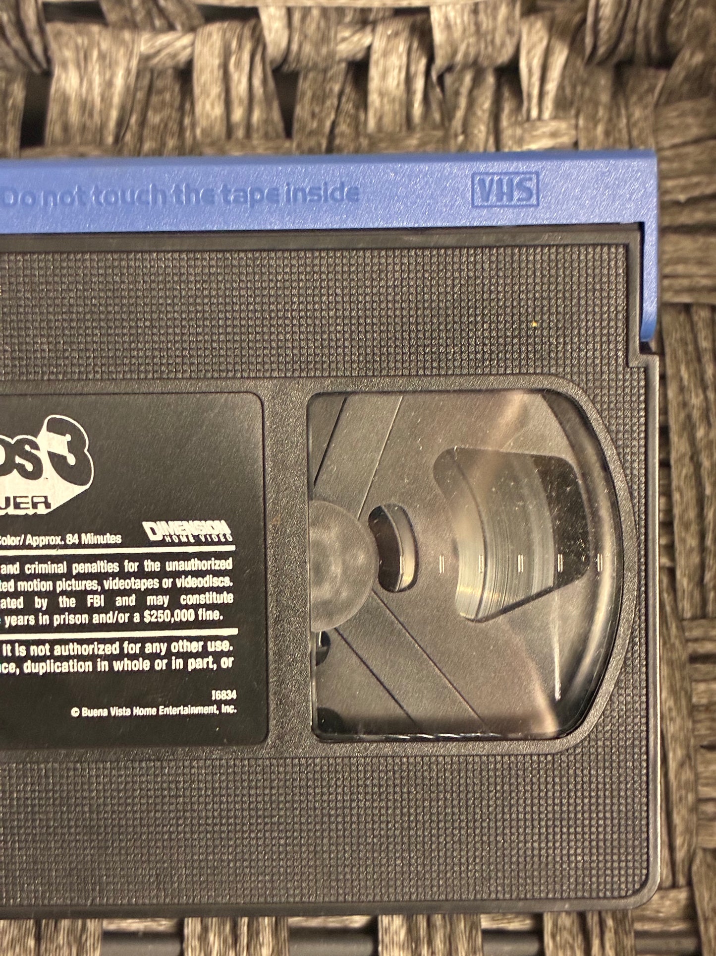SPY KIDS 3: GAME OVER - VHS - PRE OWNED GOOD CONDITION