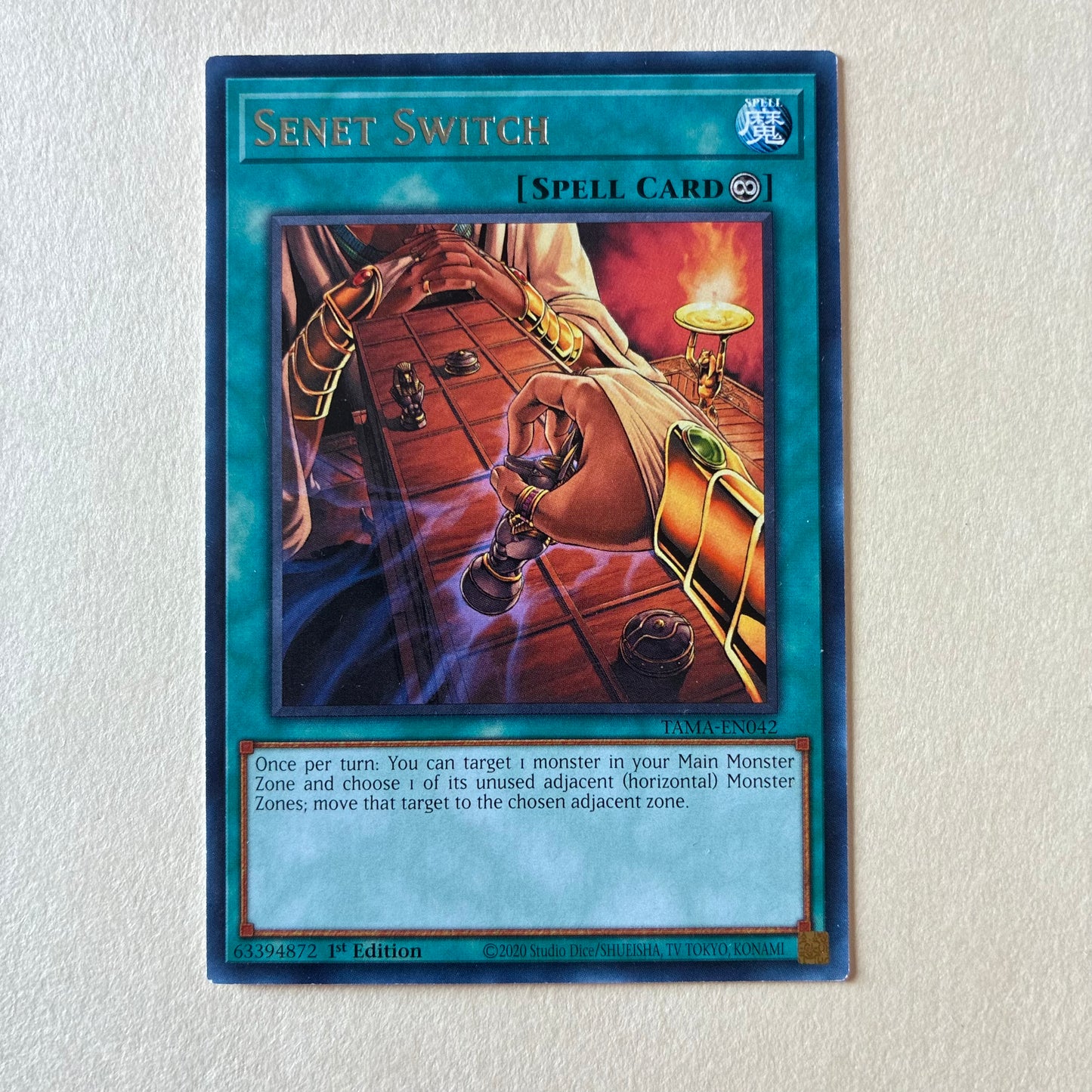 YU-GI-OH! TCG - SENET SWITCH TAMA-EN042 1ST EDITION